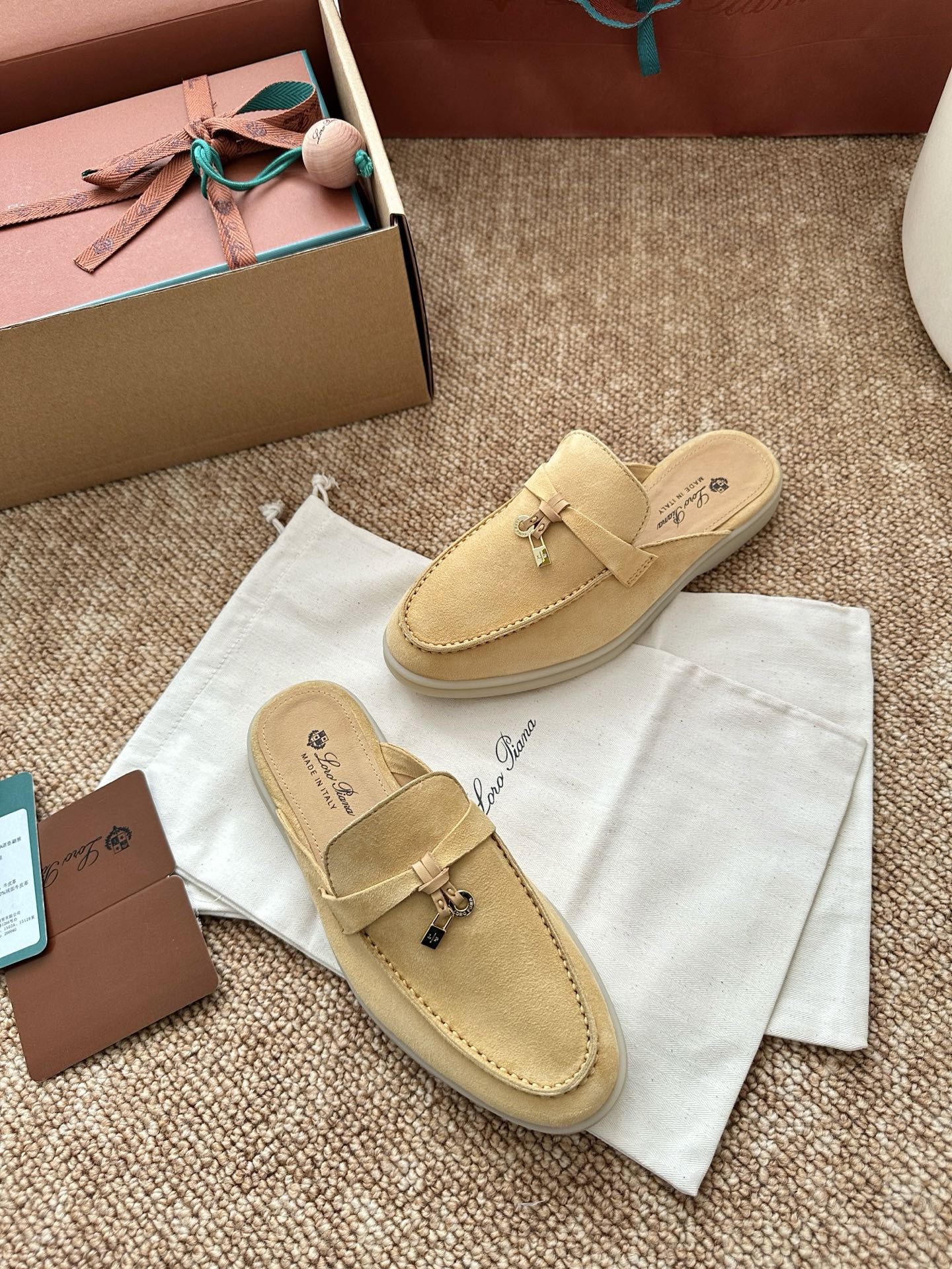 Loro piana经典Summer Charms Walk莫卡辛半拖｜原版购入代购级别男士+10 飞机