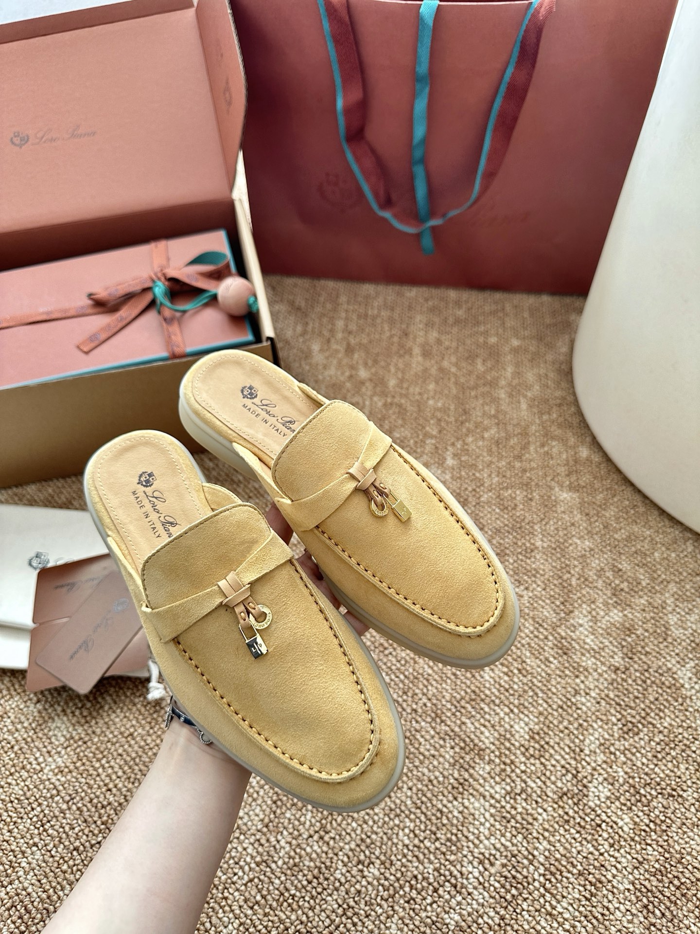 Loro piana经典Summer Charms Walk莫卡辛半拖｜原版购入代购级别男士+10 飞机