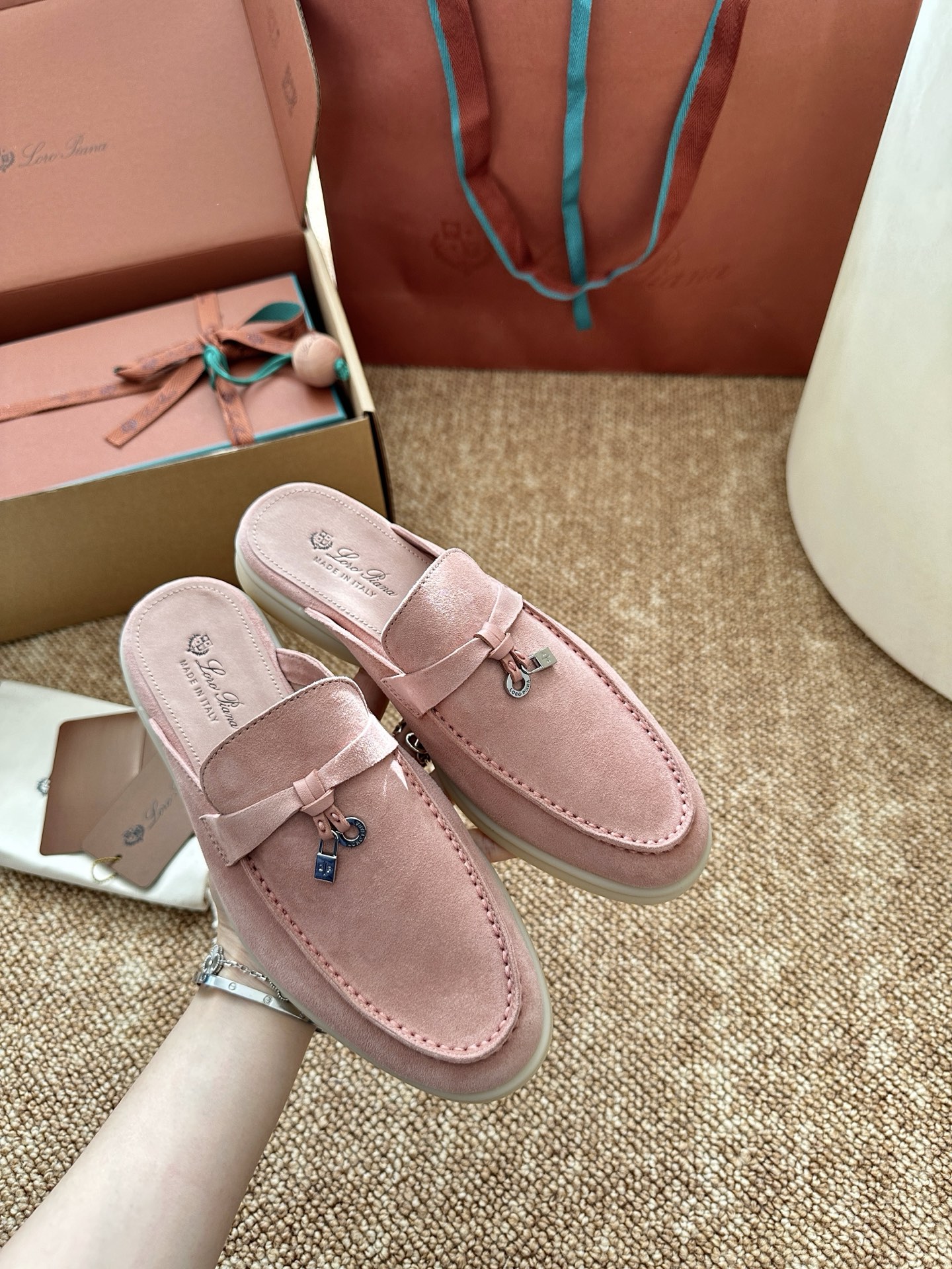 Loro piana经典Summer Charms Walk莫卡辛半拖｜原版购入代购级别男士+10 飞机