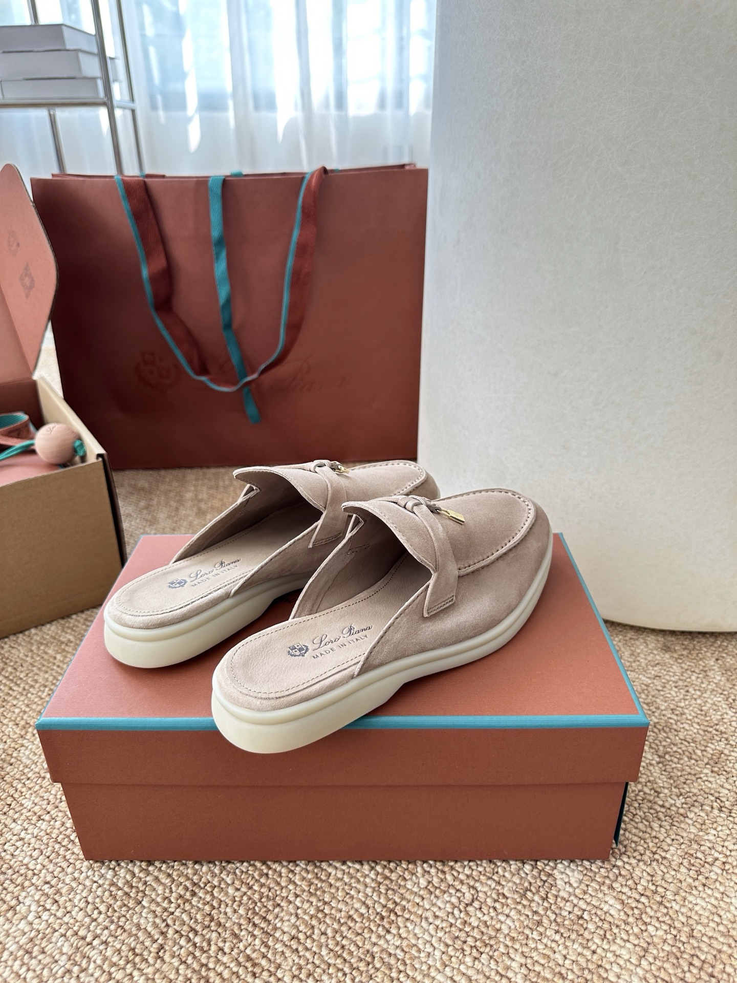 Loro piana经典Summer Charms Walk莫卡辛半拖｜原版购入代购级别男士+10 飞机