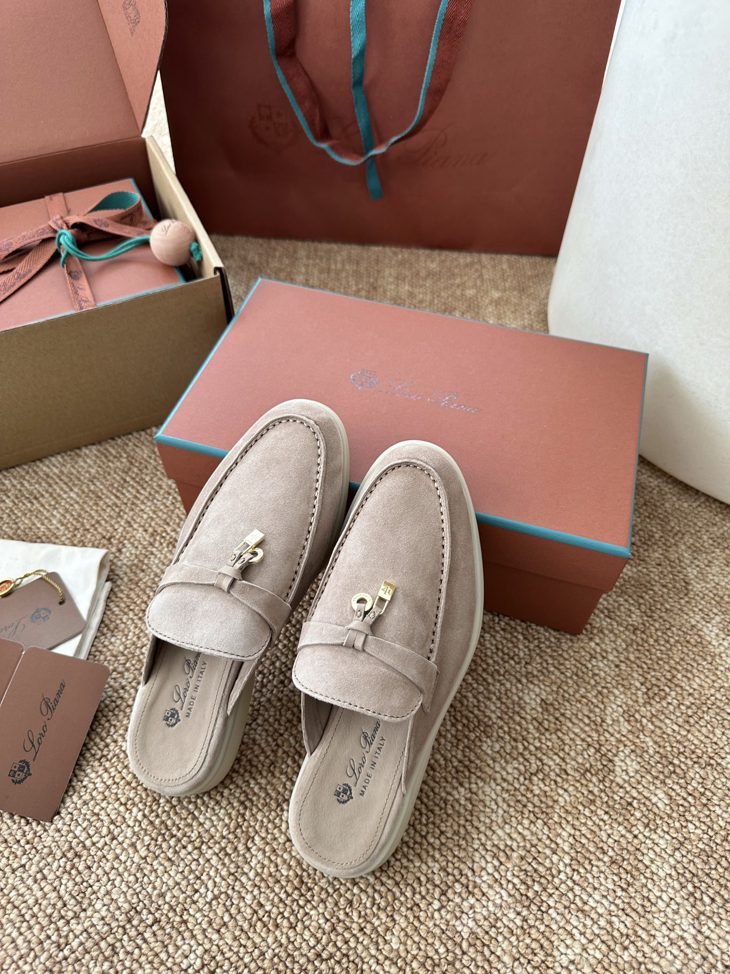 Loro piana经典Summer Charms Walk莫卡辛半拖｜原版购入代购级别男士+10 飞机