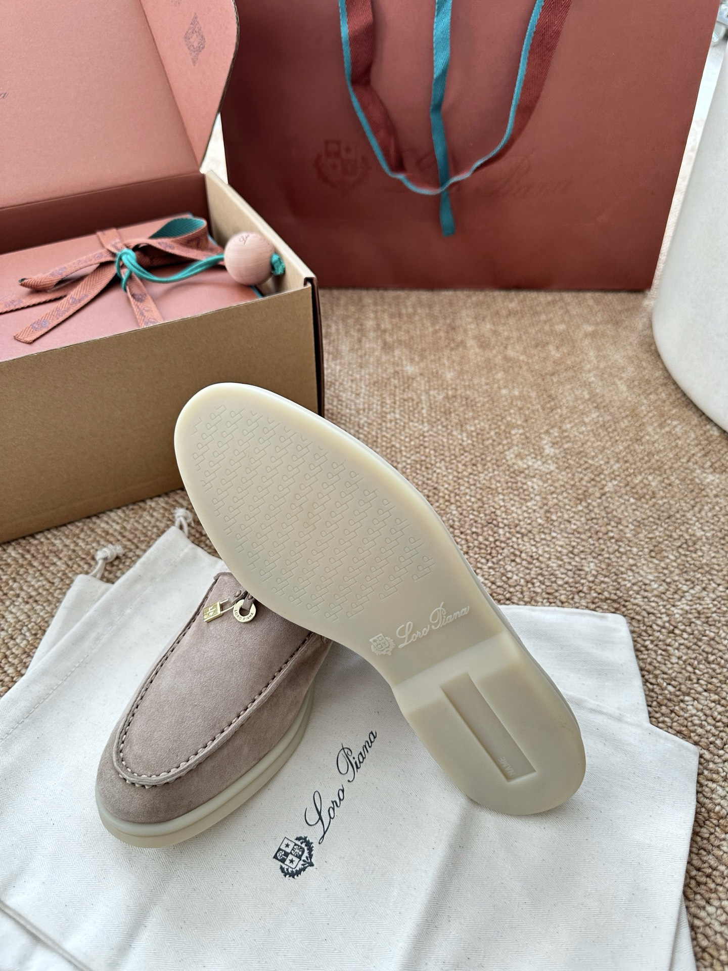 Loro piana经典Summer Charms Walk莫卡辛半拖｜原版购入代购级别男士+10 飞机