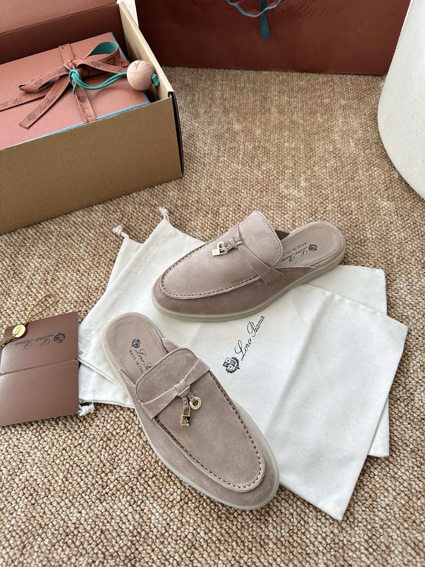 Loro piana经典Summer Charms Walk莫卡辛半拖｜原版购入代购级别男士+10 飞机