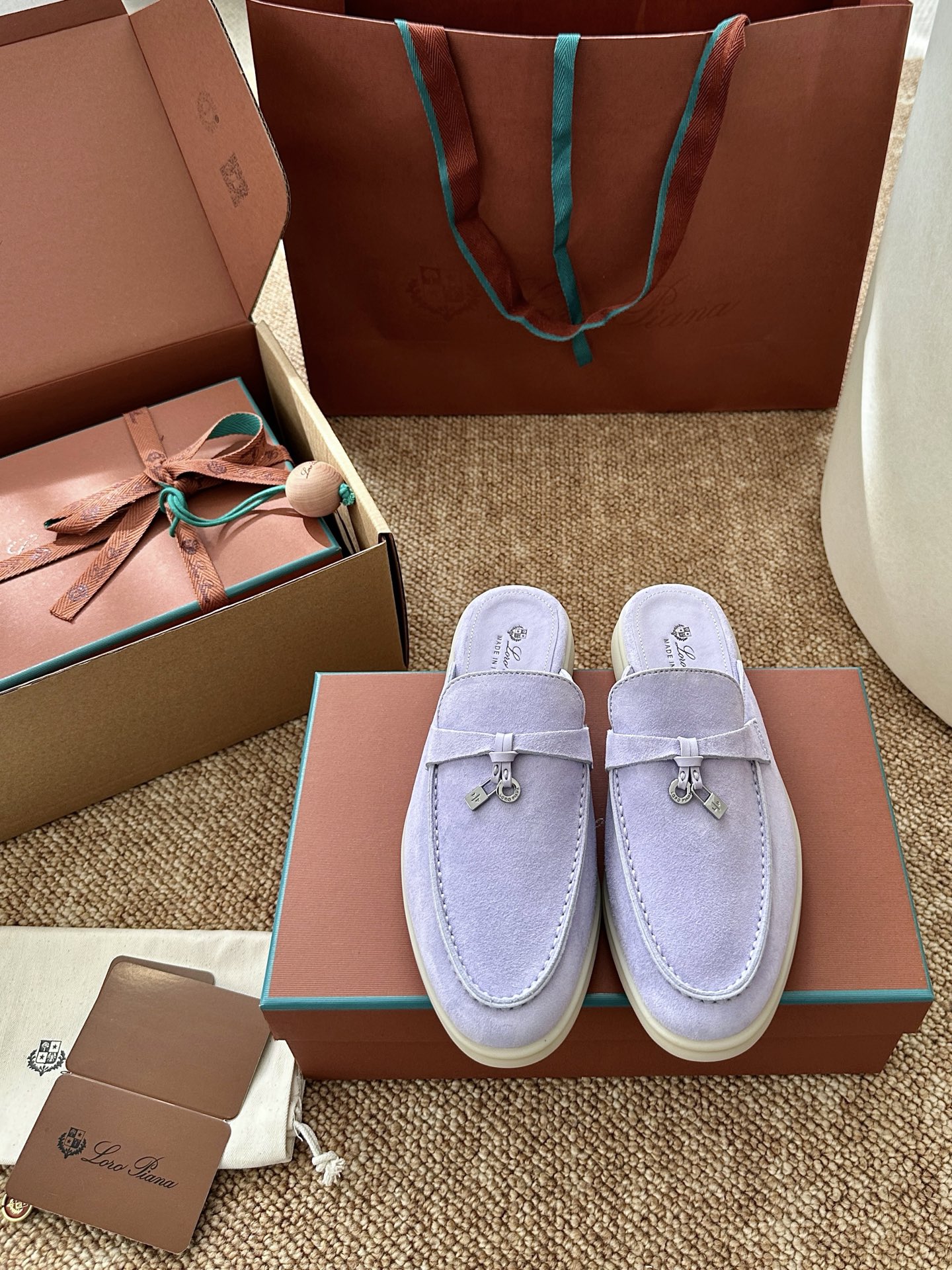 NO:693921,Lilac oil, loafers and half slippers, loafers19860909淡紫油,乐福鞋半拖,loafers,Women's Shoes