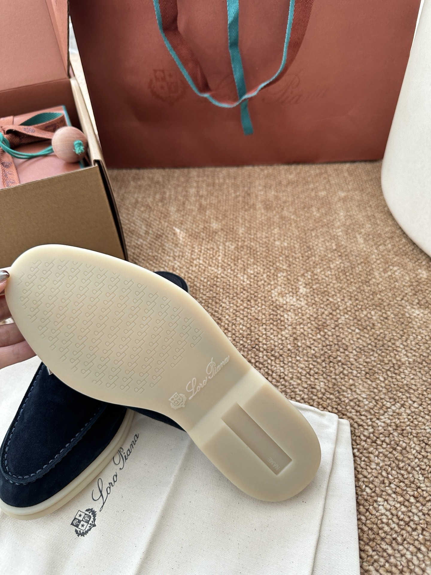 Loro piana经典Summer Charms Walk莫卡辛半拖｜原版购入代购级别男士+10 飞机