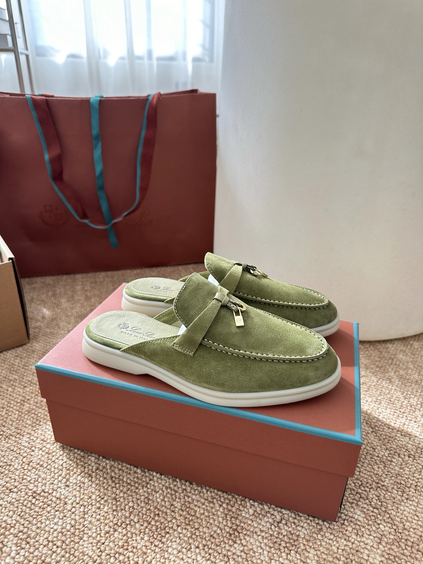 Loro piana经典Summer Charms Walk莫卡辛半拖｜原版购入代购级别男士+10 飞机