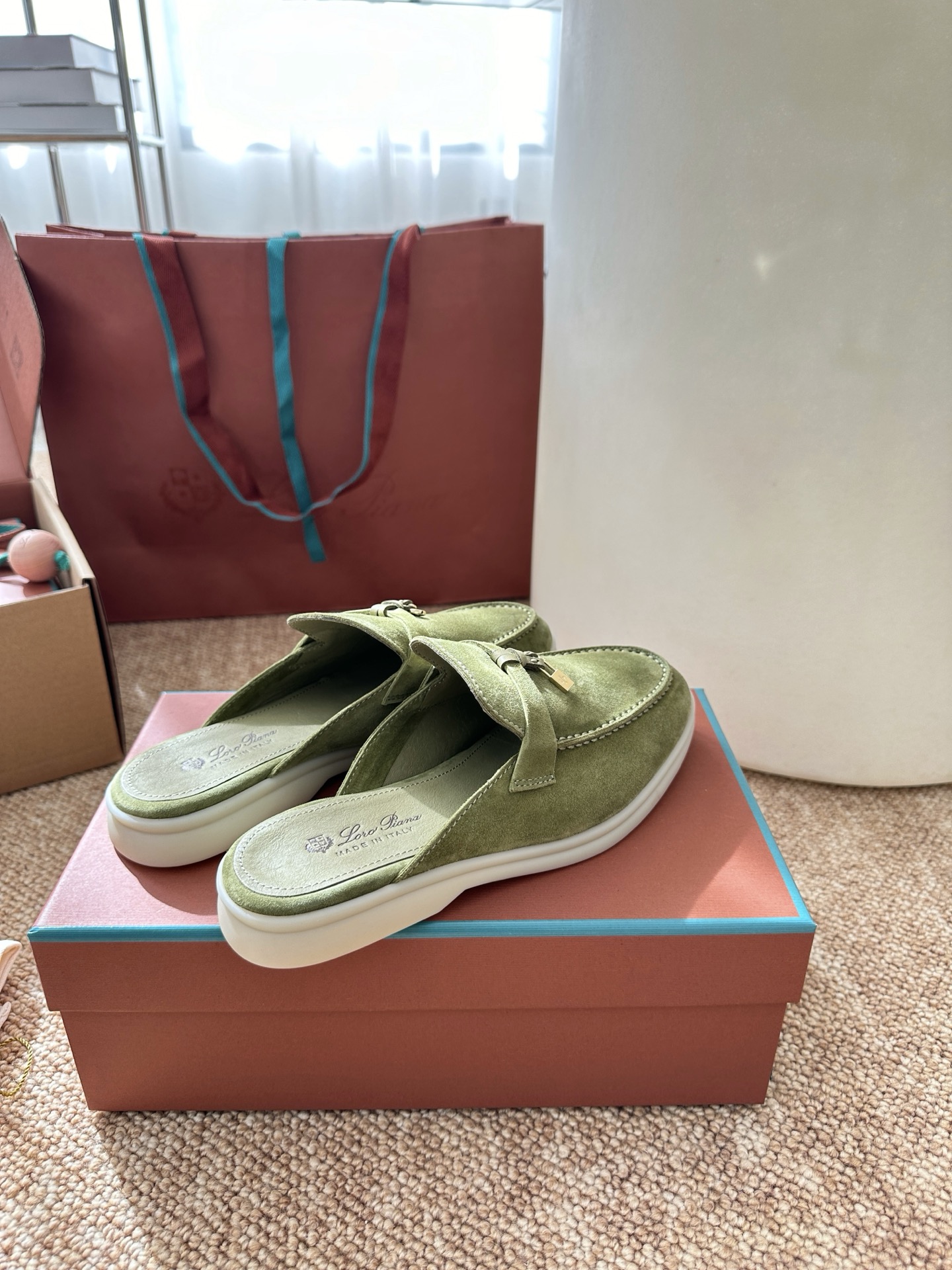 Loro piana经典Summer Charms Walk莫卡辛半拖｜原版购入代购级别男士+10 飞机