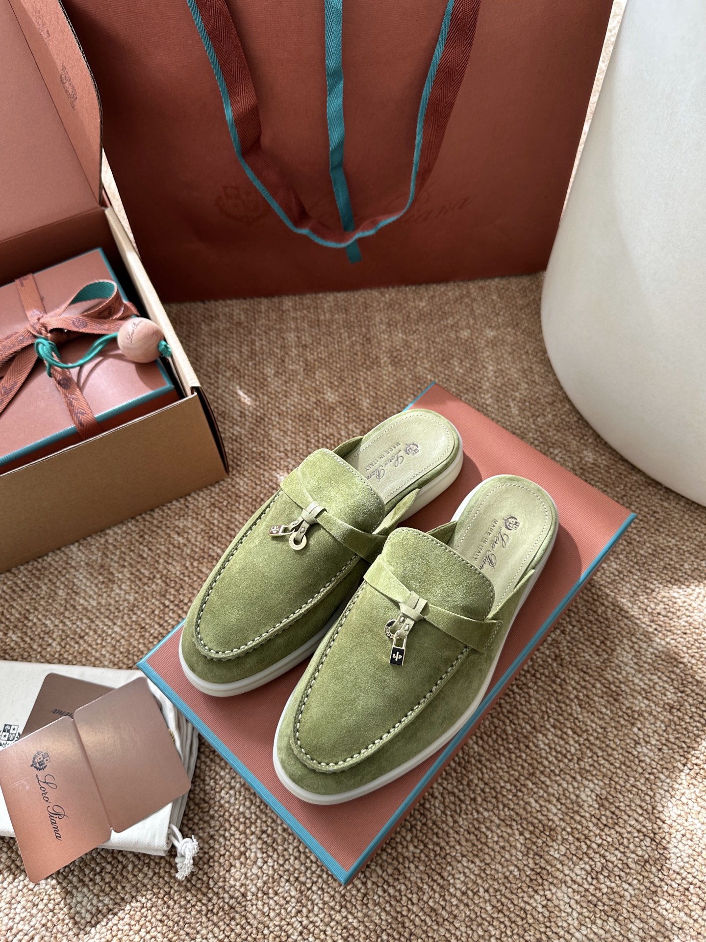 Loro piana经典Summer Charms Walk莫卡辛半拖｜原版购入代购级别男士+10 飞机