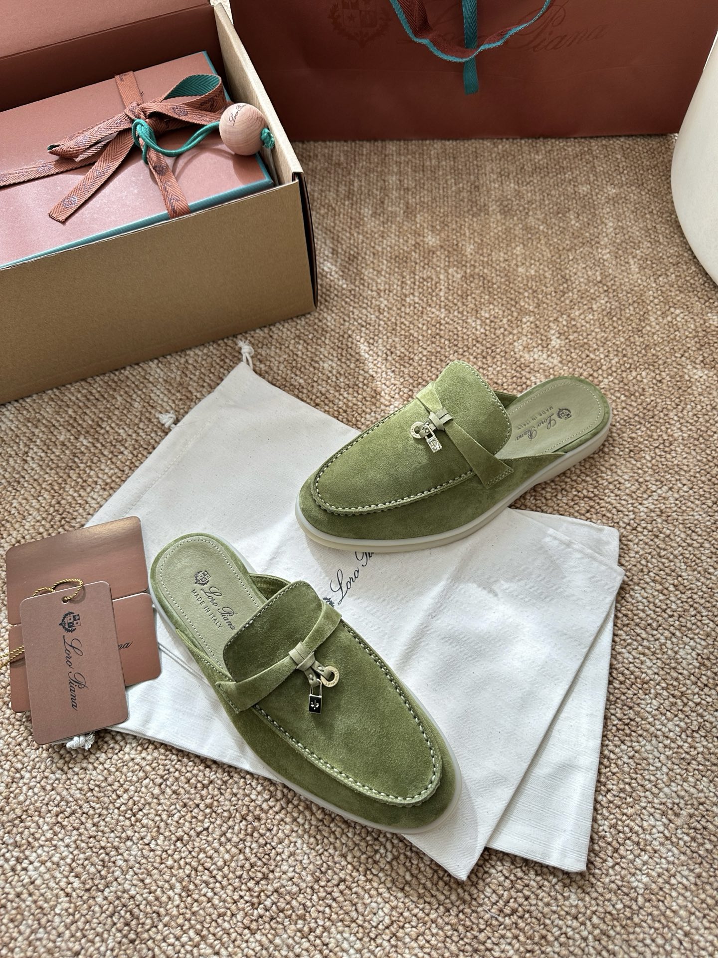 Loro piana经典Summer Charms Walk莫卡辛半拖｜原版购入代购级别男士+10 飞机