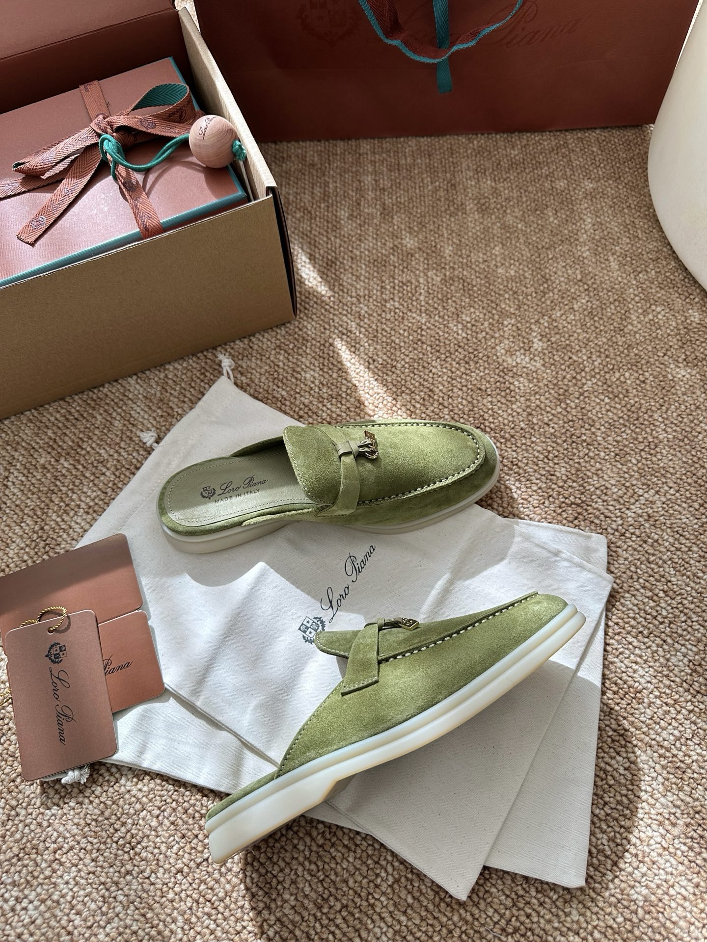 Loro piana经典Summer Charms Walk莫卡辛半拖｜原版购入代购级别男士+10 飞机