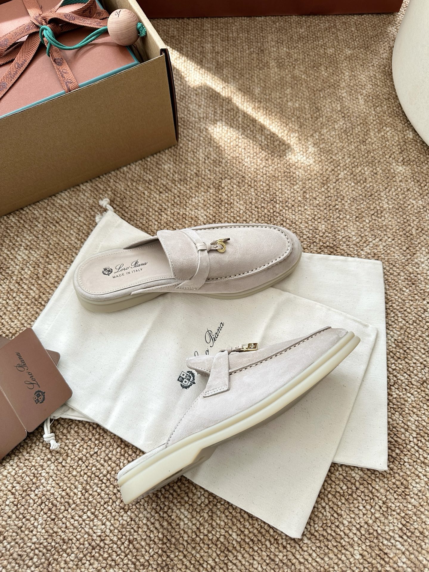 Loro piana经典Summer Charms Walk莫卡辛半拖｜原版购入代购级别男士+10 飞机