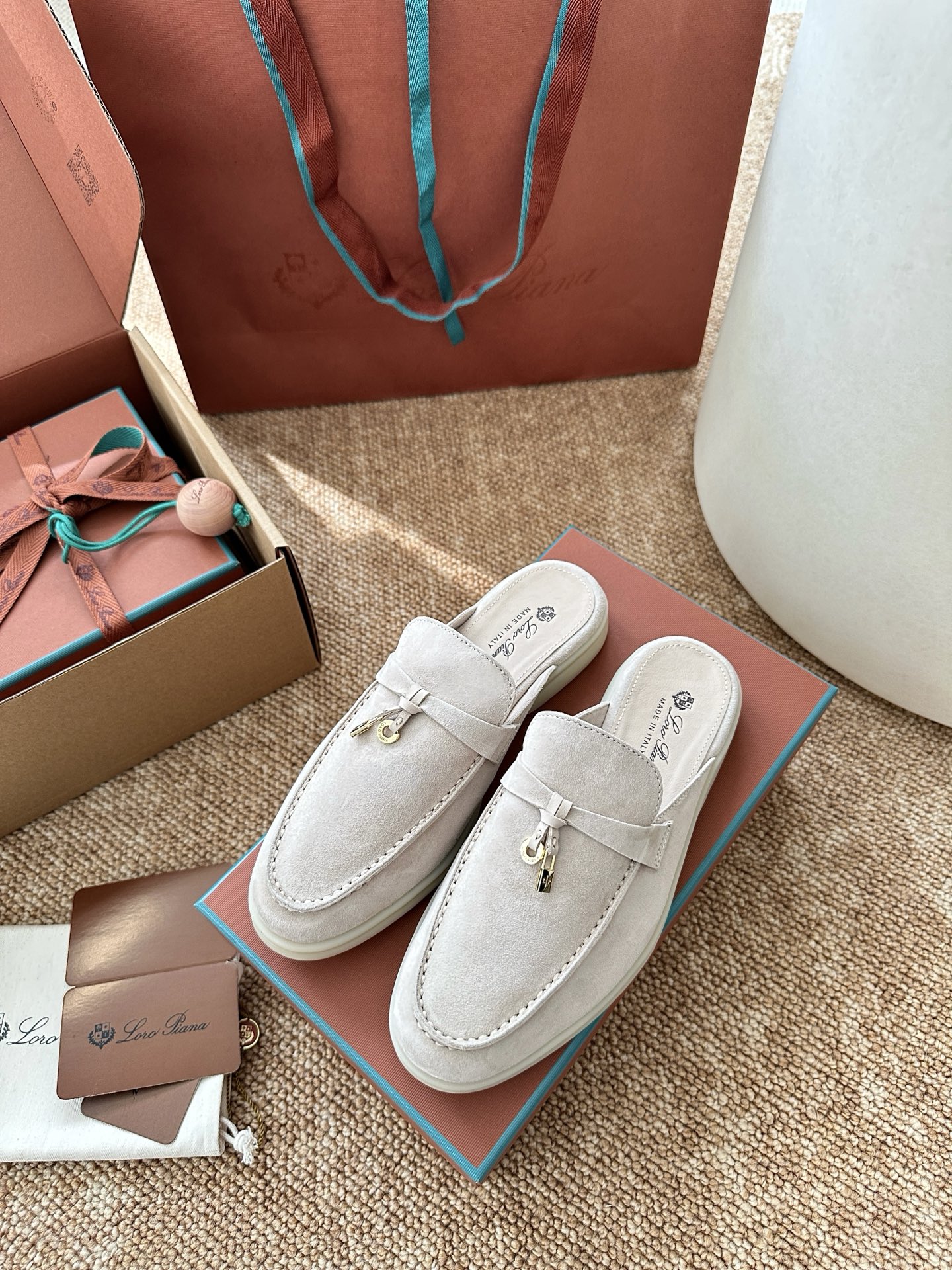 Loro piana经典Summer Charms Walk莫卡辛半拖｜原版购入代购级别男士+10 飞机