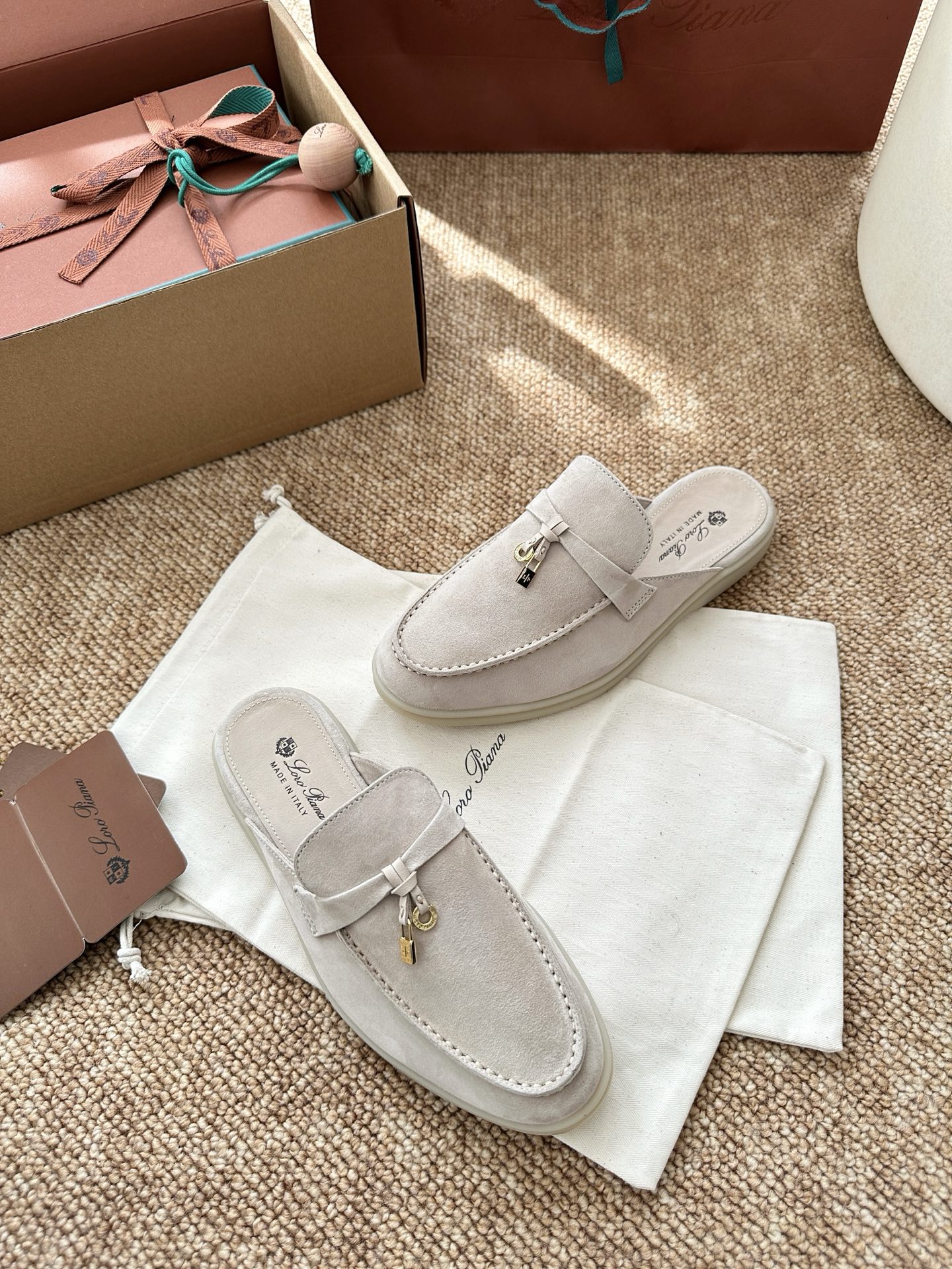 Loro piana经典Summer Charms Walk莫卡辛半拖｜原版购入代购级别男士+10 飞机