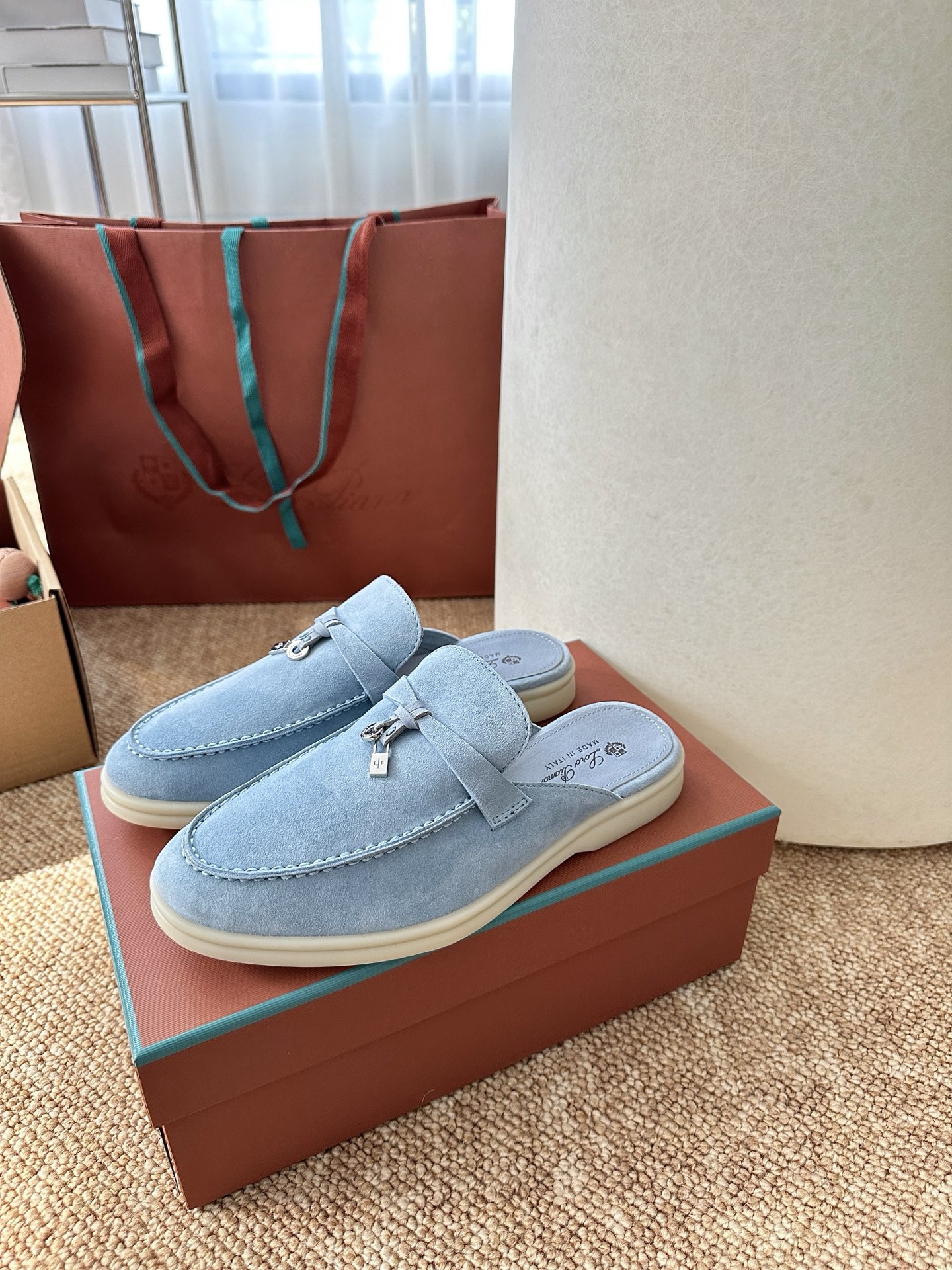 Loro piana经典Summer Charms Walk莫卡辛半拖｜原版购入代购级别男士+10 飞机