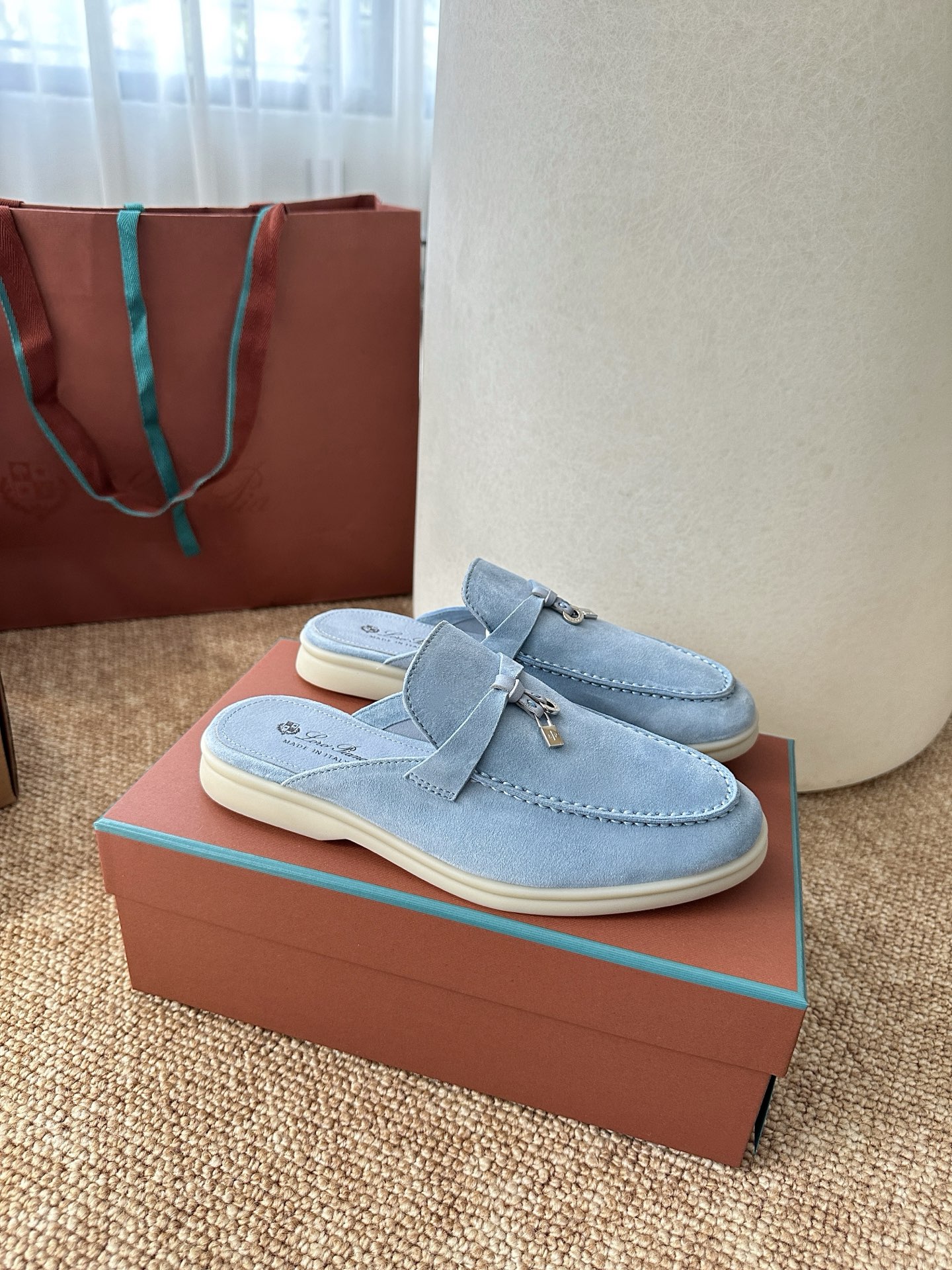 Loro piana经典Summer Charms Walk莫卡辛半拖｜原版购入代购级别男士+10 飞机