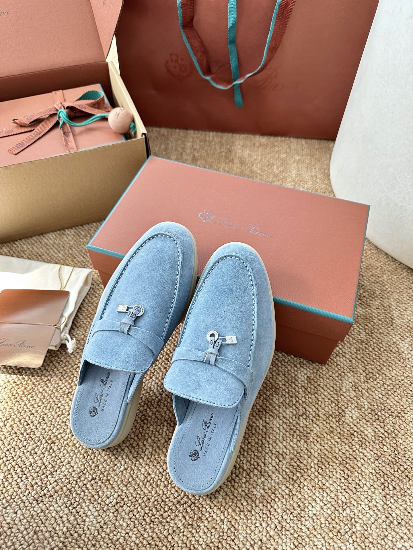 Loro piana经典Summer Charms Walk莫卡辛半拖｜原版购入代购级别男士+10 飞机