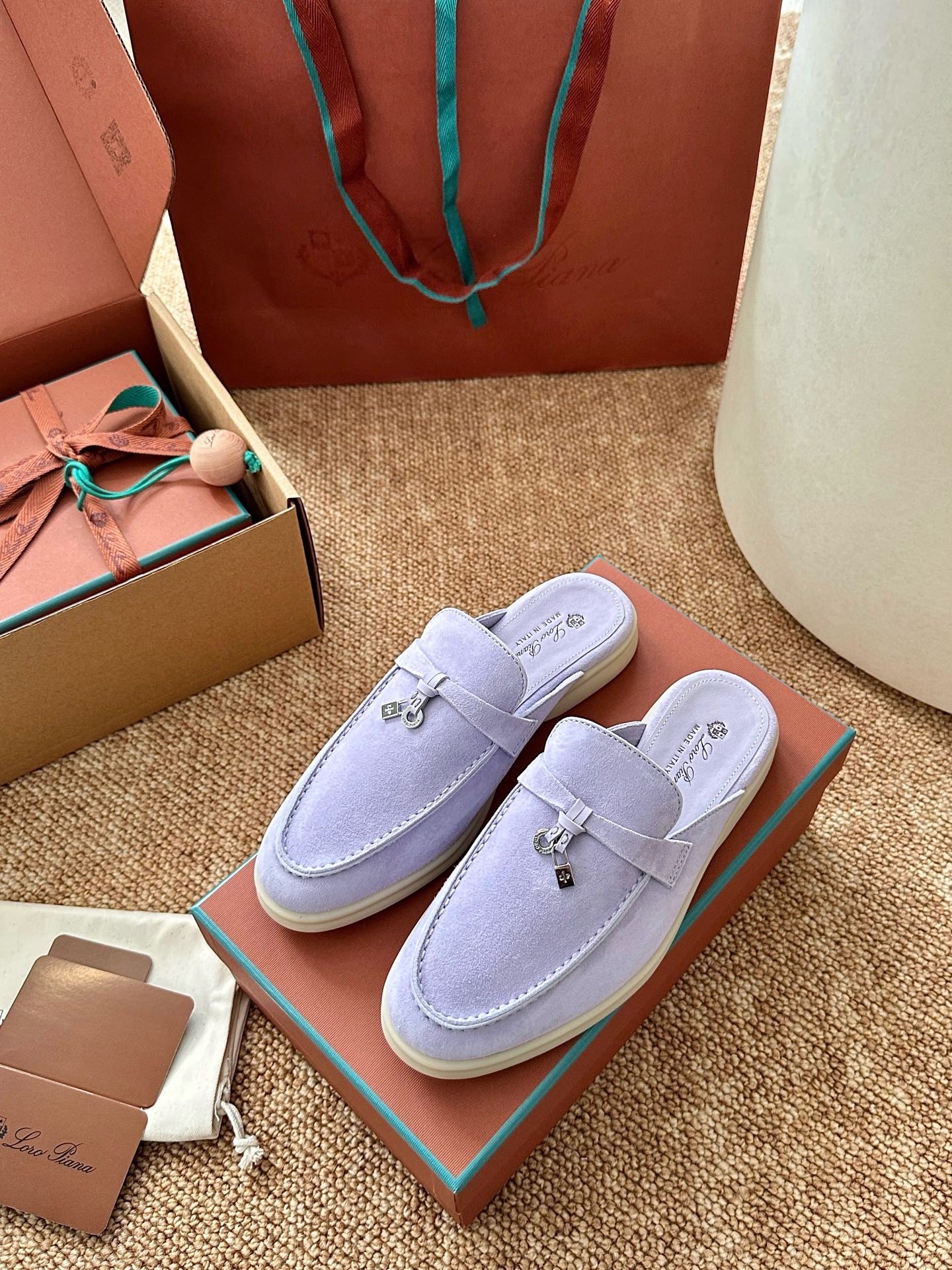 Loro piana经典Summer Charms Walk莫卡辛半拖｜原版购入代购级别男士+10 飞机