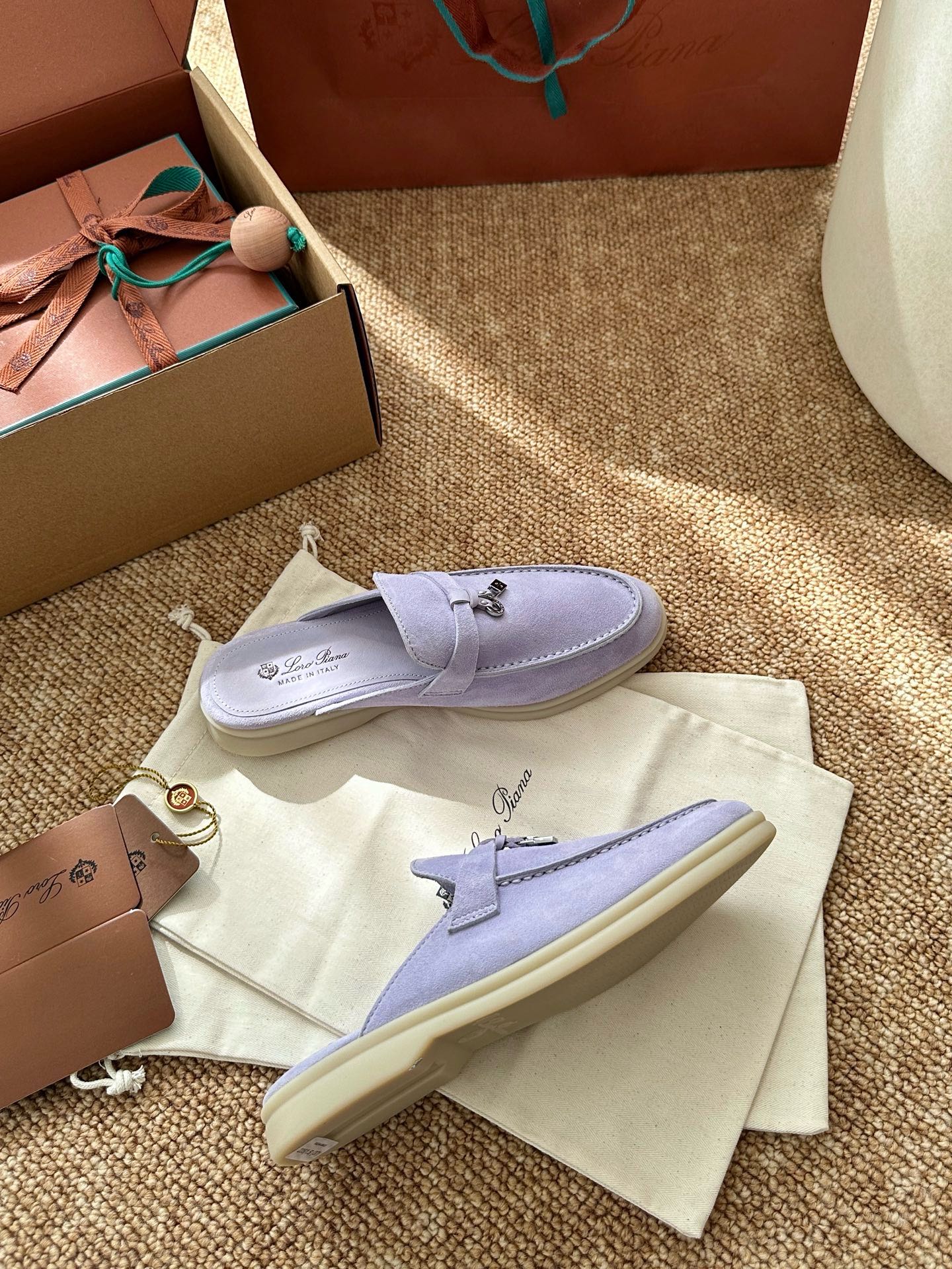 Loro piana经典Summer Charms Walk莫卡辛半拖｜原版购入代购级别男士+10 飞机