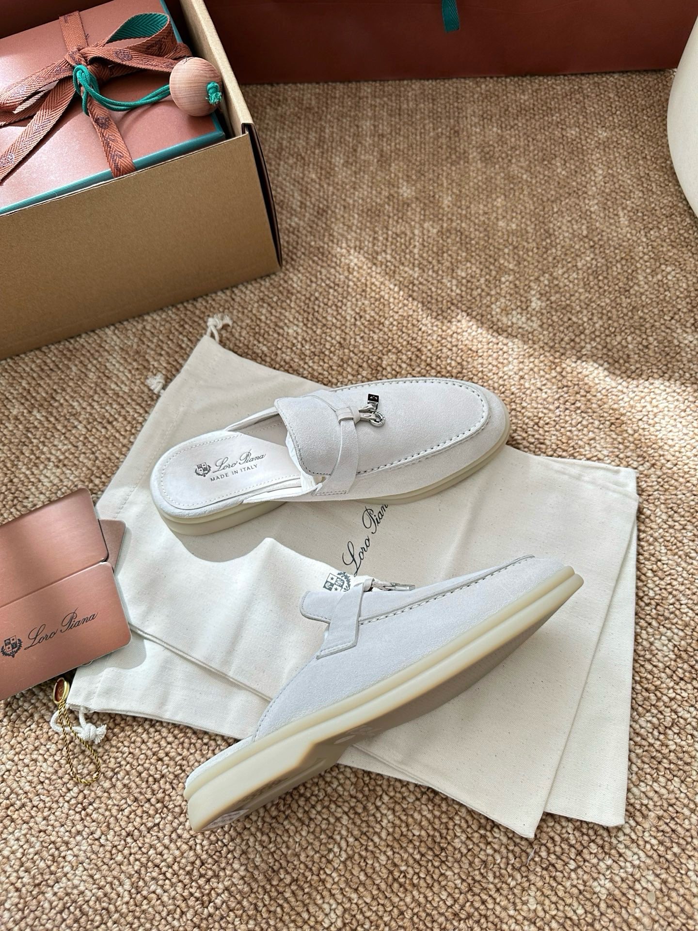 Loro piana经典Summer Charms Walk莫卡辛半拖｜原版购入代购级别男士+10 飞机