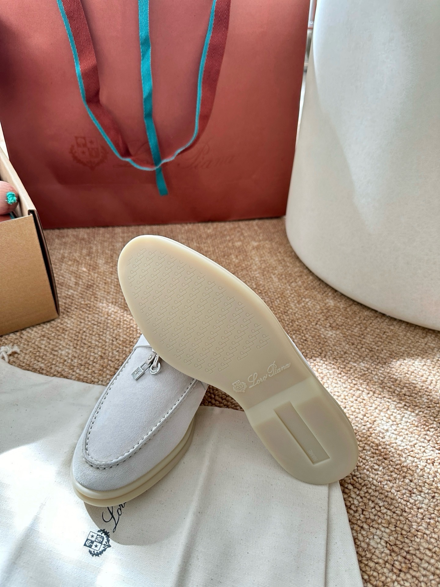 Loro piana经典Summer Charms Walk莫卡辛半拖｜原版购入代购级别男士+10 飞机