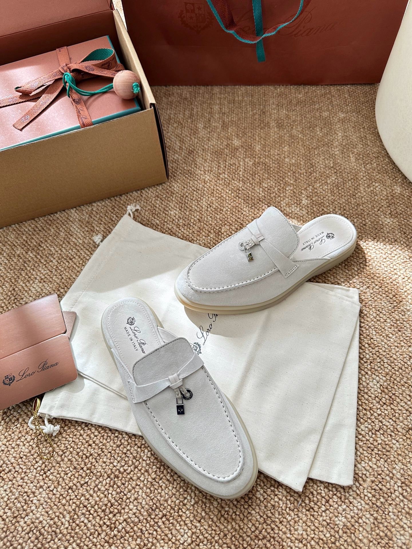 Loro piana经典Summer Charms Walk莫卡辛半拖｜原版购入代购级别男士+10 飞机