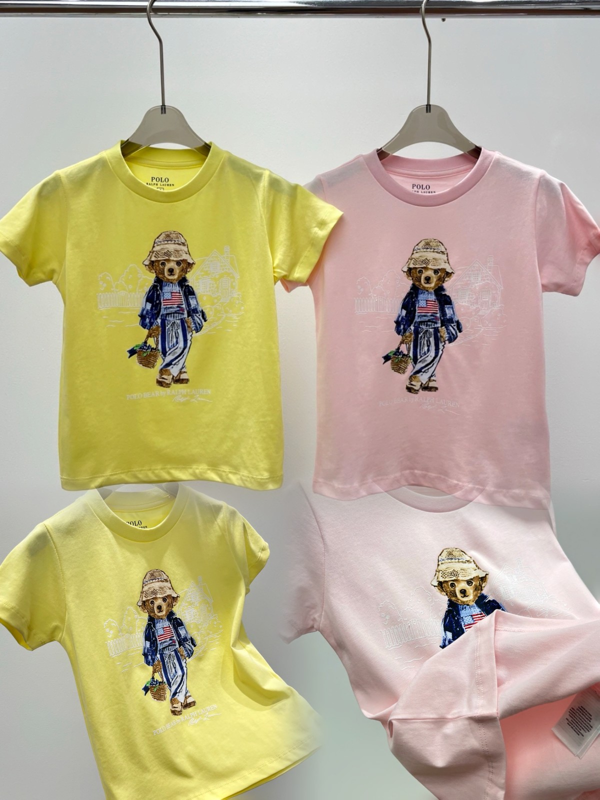 Camiseta nueva de manga corta, tallas 100-160