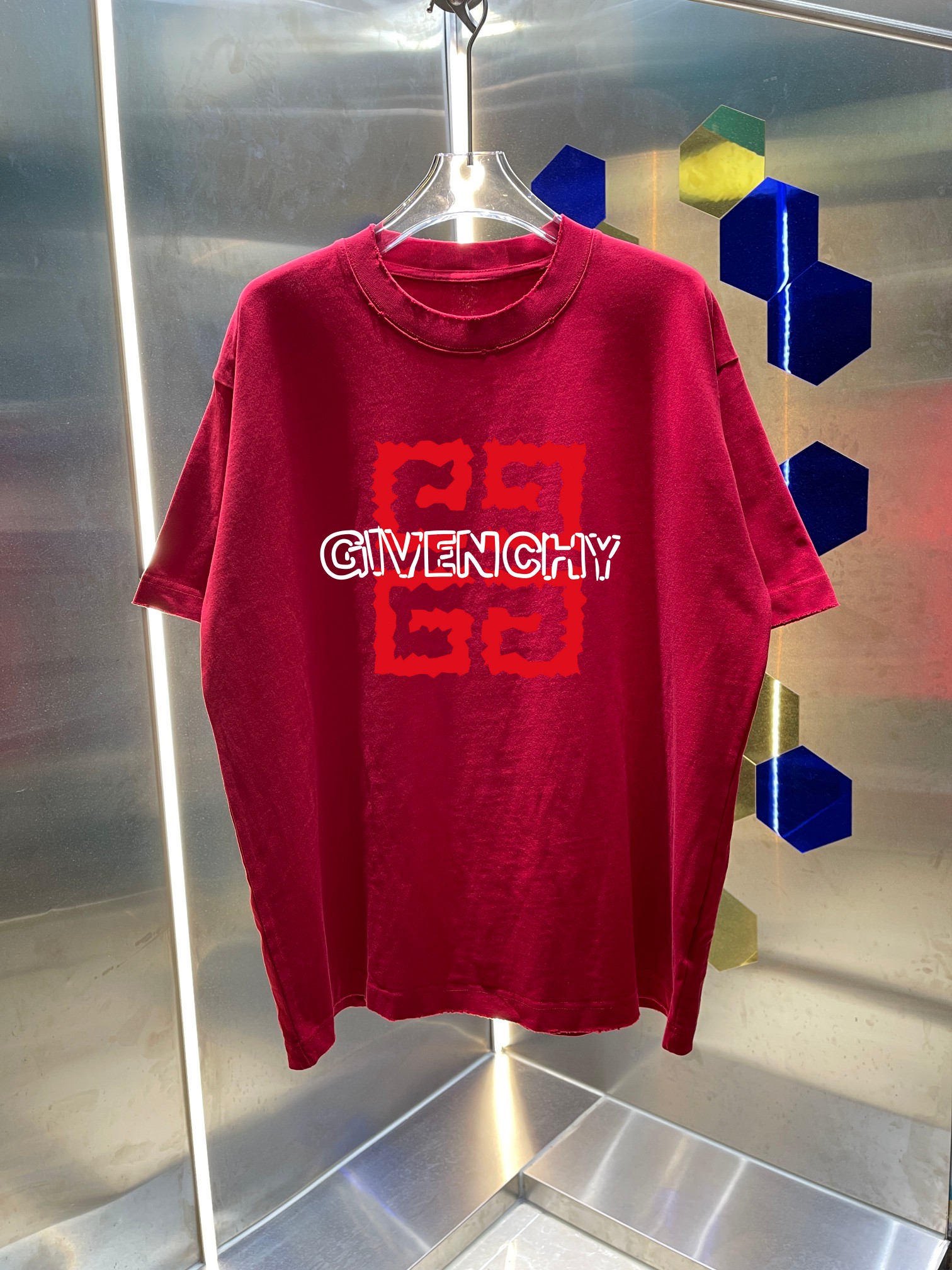 P90 GVC Dado* 2026 nuevo estilo de primavera y verano, camiseta de manga corta con cuello redondo de 320 g la…