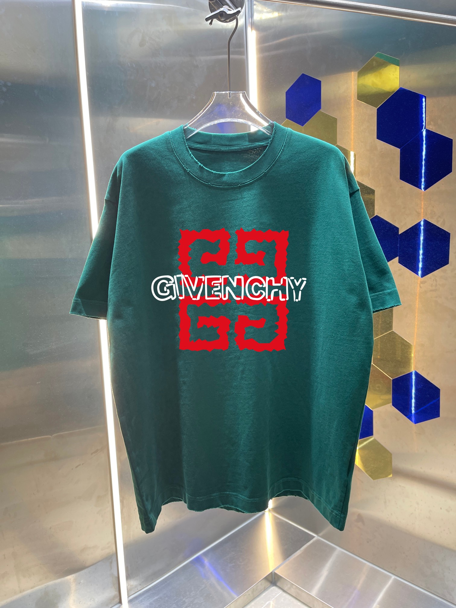 P90 GVC Dado* 2026 nuevo estilo de primavera y verano, camiseta de manga corta con cuello redondo de 320 g la…