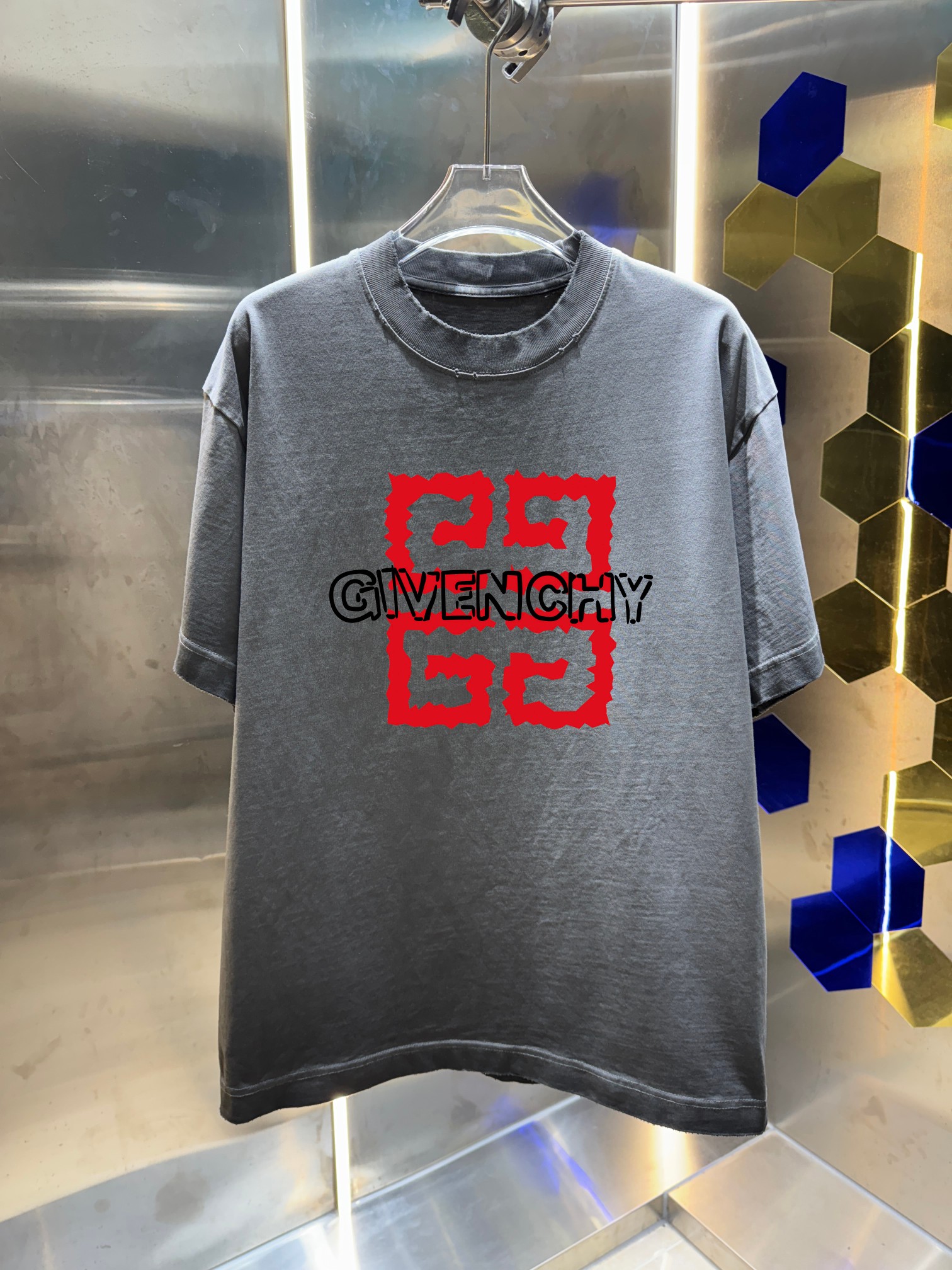 P90 GVC Dado* 2026 nuevo estilo de primavera y verano, camiseta de manga corta con cuello redondo de 320 g la…