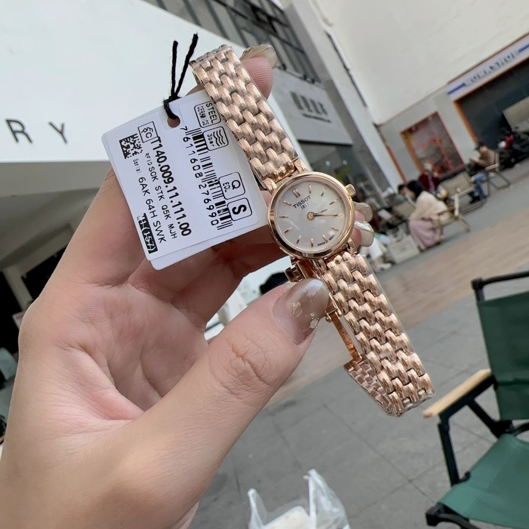 티쏘 러블리 19.5mm 자개 다이얼 쿼츠 여성 시계 레플리카 45536