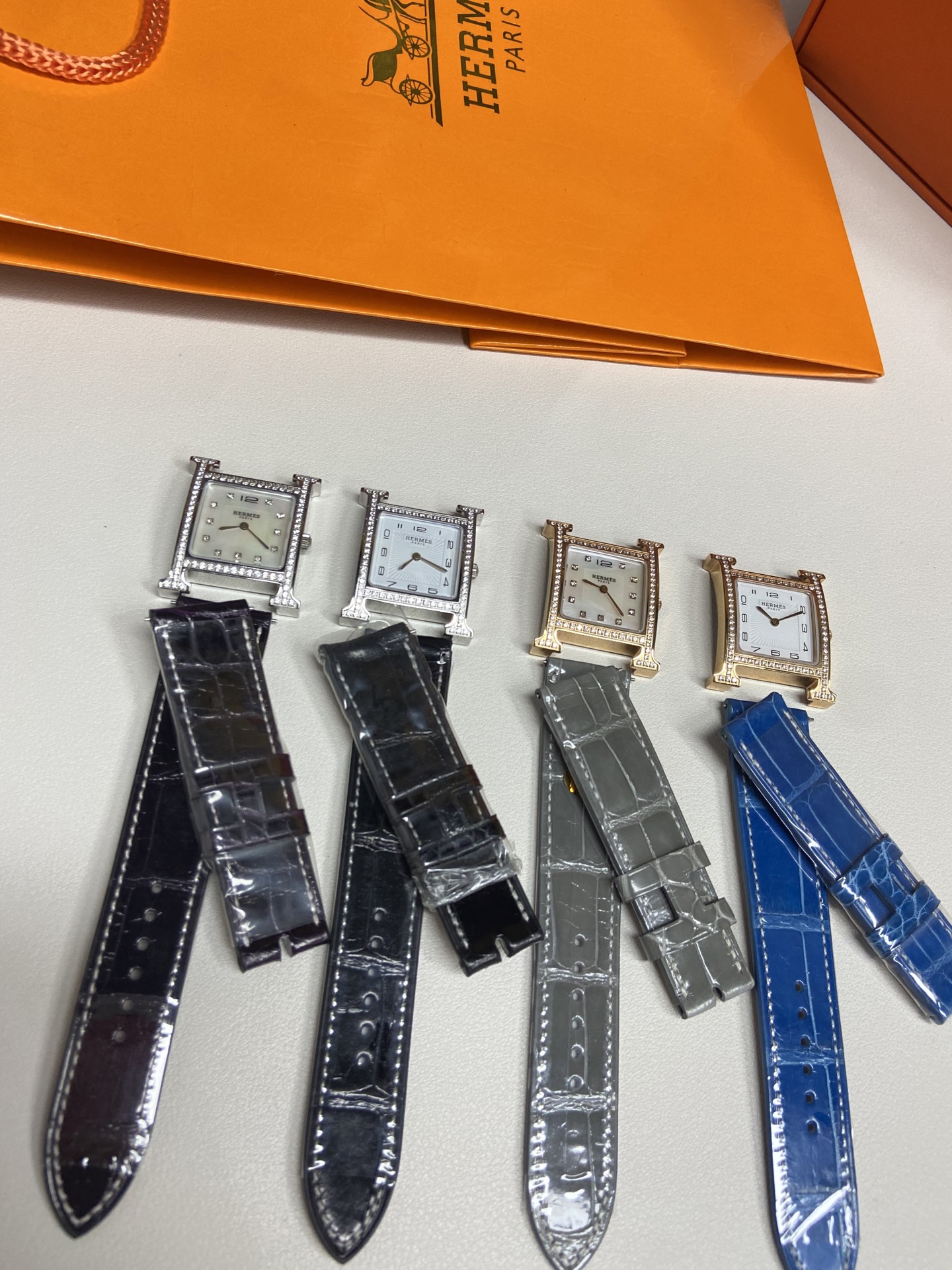 Hermes Heure H Series Women's Watch, Stainless Steel, Crocodile Leather Strap 4 i1745561991924 7975 0 3