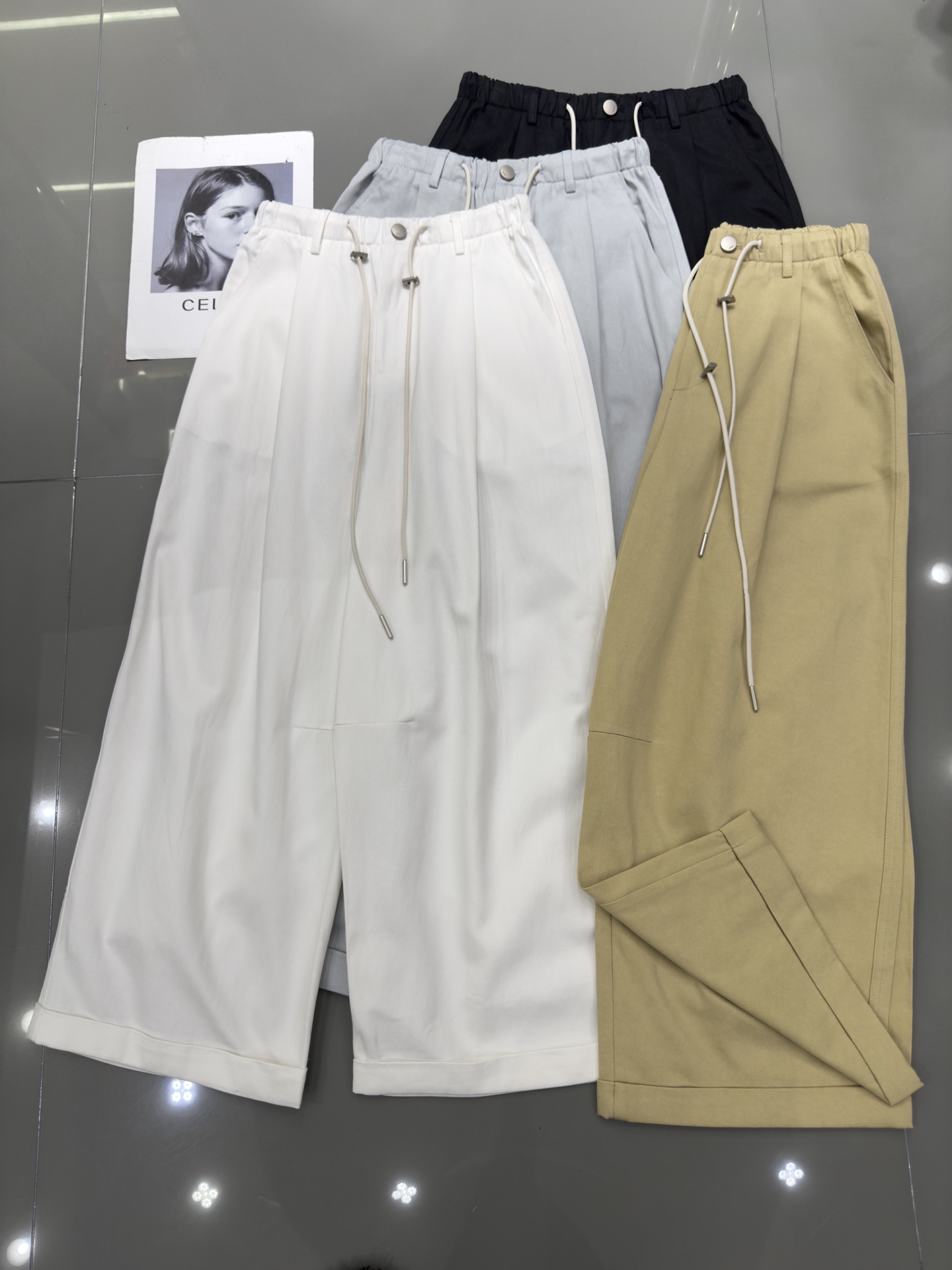 NO:314254,acne* new style net-edged wide-leg pants straight-leg casual pants waist rope Korean commuting fashion and versatile four-color smlxl, acne studios, alexander wang19860909acne* 新款 净版翻边阔腿裤 直筒休闲裤 配腰绳 韩系通勤 时尚百搭 四色 smlxl,,acne studios,alexander wang,Women's clothing