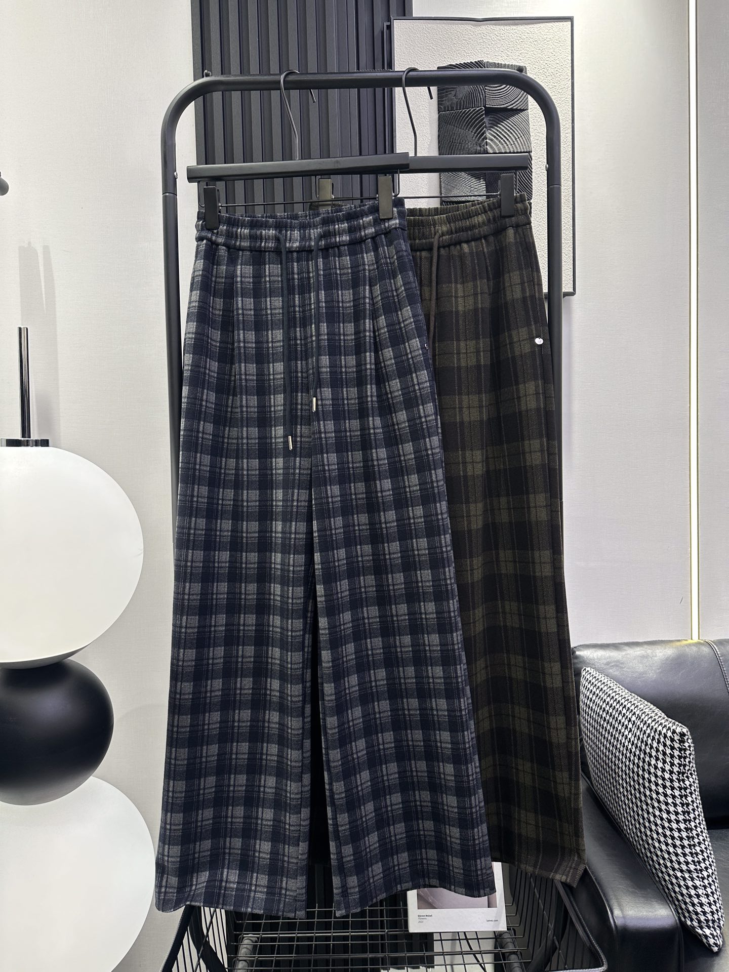 NO:506251,Acne studios - New small round brand plaid wide-leg pants, lazy and relaxed plaid pants, right style, huge and slim upper body, good looking no matter how you wear it, two colors smlxl,,acne studios,dior,alexander wang19860909Acne studios -新款小圆牌格子阔腿裤 慵懒松弛感拉满的格子裤 版型正 上身巨显瘦 怎么穿都好看 两色 smlxl,,acne studios,dior,alexander wang,Women's clothing