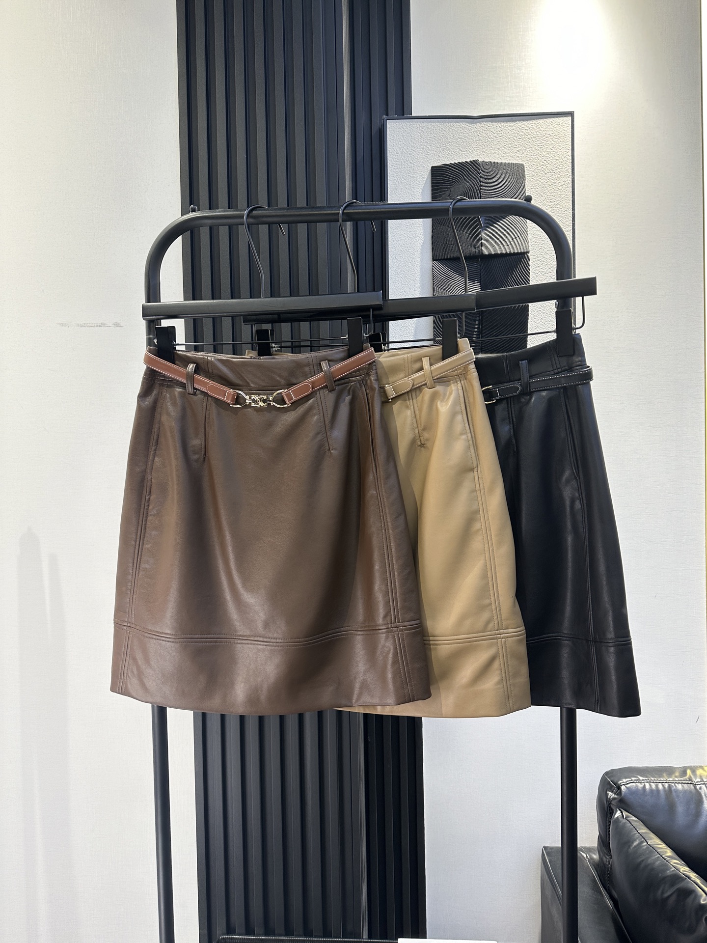 Celine High Waist A Line Skirt