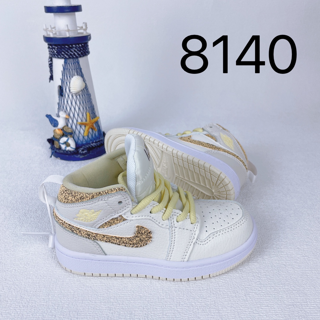 海外专G版乔1童鞋 谁还没有一双a/j啊 AJ1童鞋萌娃 Air Jordan 1 Mid 乔丹一代Aj1高帮潮流文化篮球板鞋 尺码22-39-选品中心