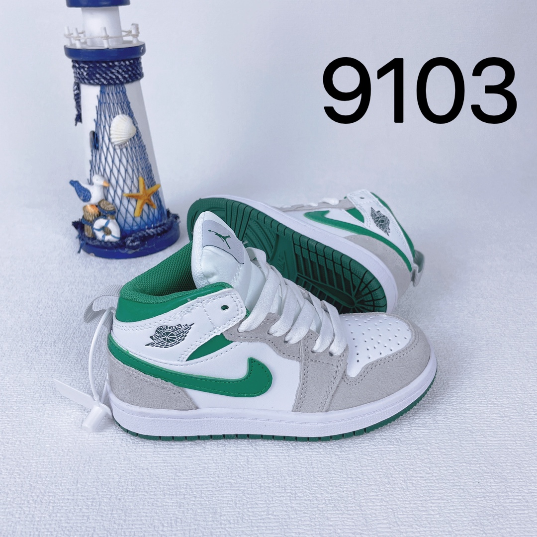 图片[2]-海外专G版乔1童鞋 谁还没有一双a/j啊 AJ1童鞋萌娃 Air Jordan 1 Mid 乔丹一代Aj1高帮潮流文化篮球板鞋 尺码22-39-选品中心