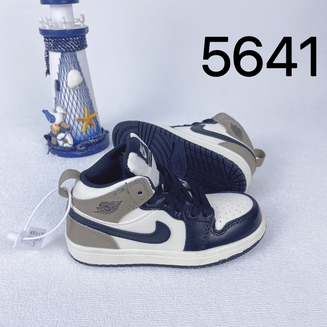 海外专G版乔1童鞋 谁还没有一双a/j啊 AJ1童鞋萌娃 Air Jordan 1 Mid 乔丹一代Aj1高帮潮流文化篮球板鞋 尺码22-39-选品中心
