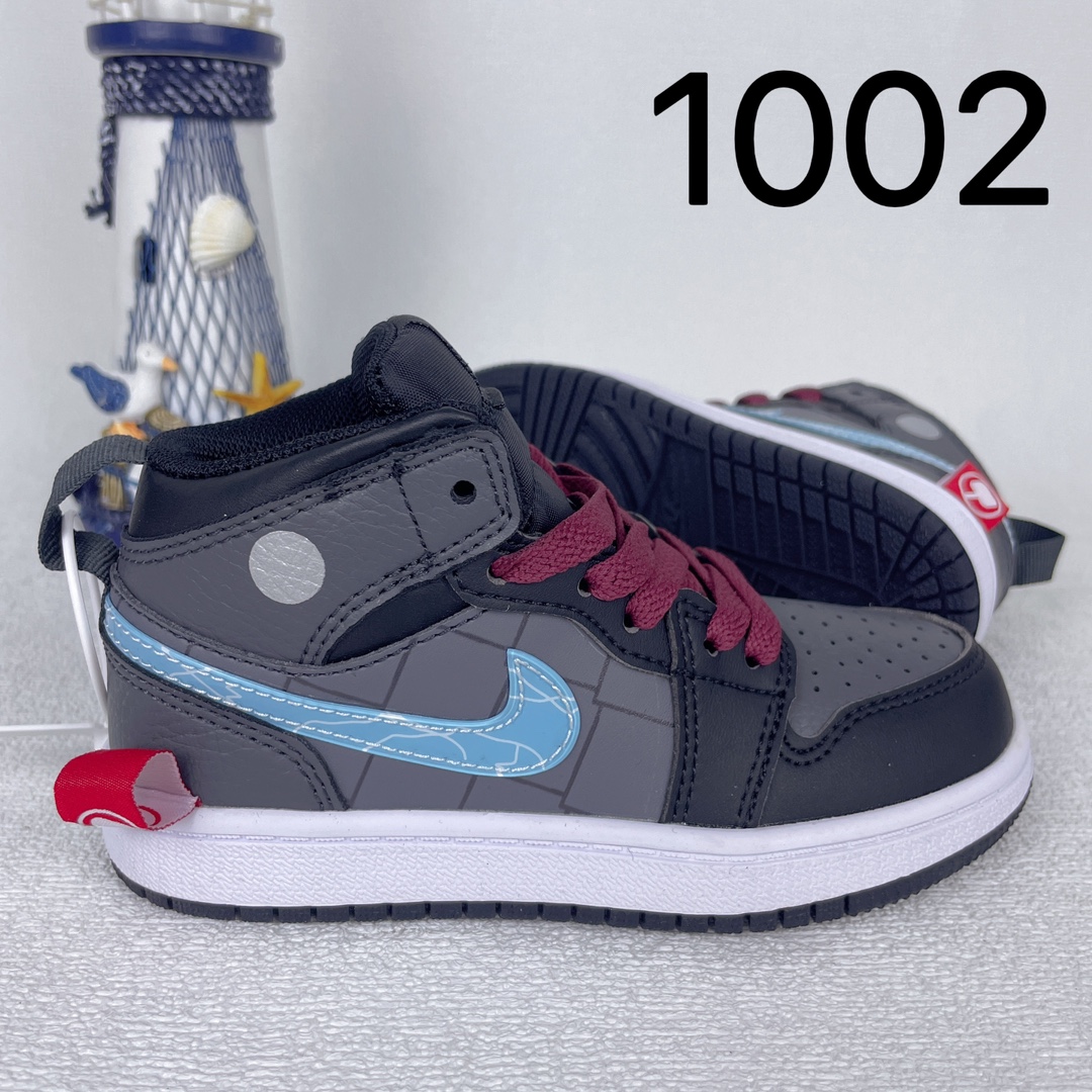 图片[2]-海外专G版乔1童鞋 谁还没有一双a/j啊 AJ1童鞋萌娃 Air Jordan 1 Mid 乔丹一代Aj1高帮潮流文化篮球板鞋 尺码22-39-选品中心