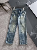 Balenciaga Clothing Jeans Fashion Wide Leg