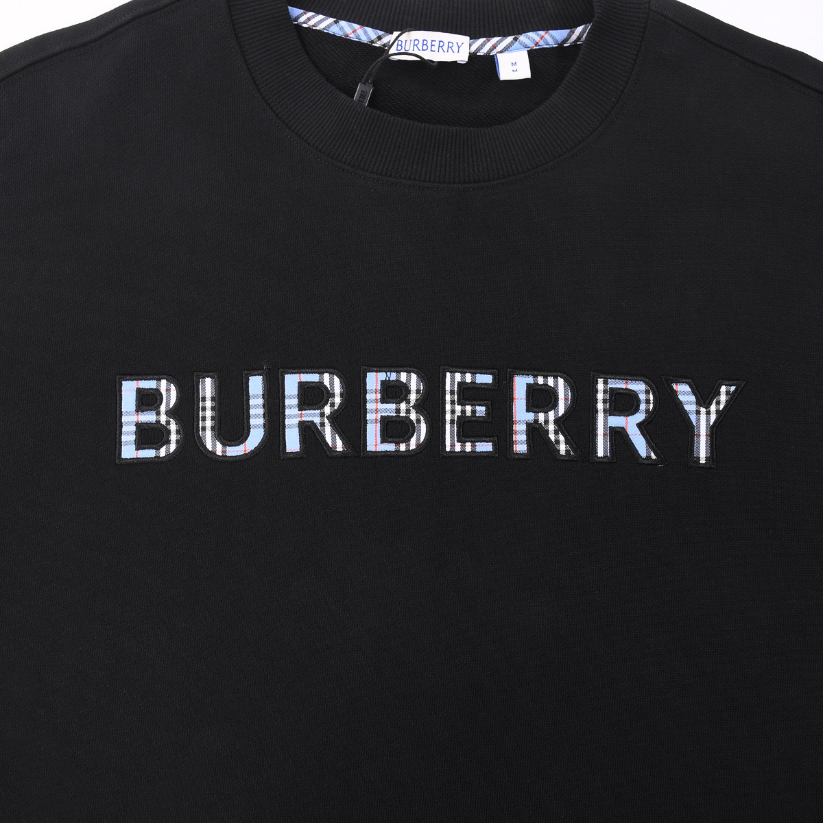 巴宝莉burberry 2025秋冬立体徽标刺绣圆领卫衣白色 黑色-Chinese UA Cheap High Quatity Brand Clothes Bags handbags Sneakers wholesale wholesaler seller from China Factory suppliers Fashion Clothing Shoes best Quality Beautiful Price 巴宝莉burberry 2025秋冬立体徽标刺绣圆领卫衣白色 黑色