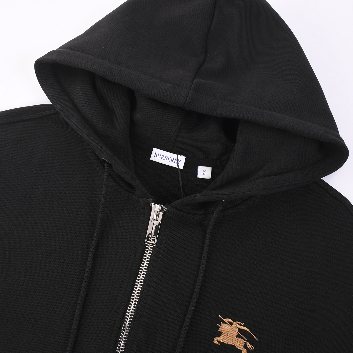 Burberry*巴宝莉刺绣麦稻战马连帽拉链卫衣开衫黑色-Chinese UA Cheap High Quatity Brand Clothes Bags handbags Sneakers wholesale wholesaler seller from China Factory suppliers Fashion Clothing Shoes best Quality Beautiful Price Burberry*巴宝莉刺绣麦稻战马连帽拉链卫衣开衫黑色