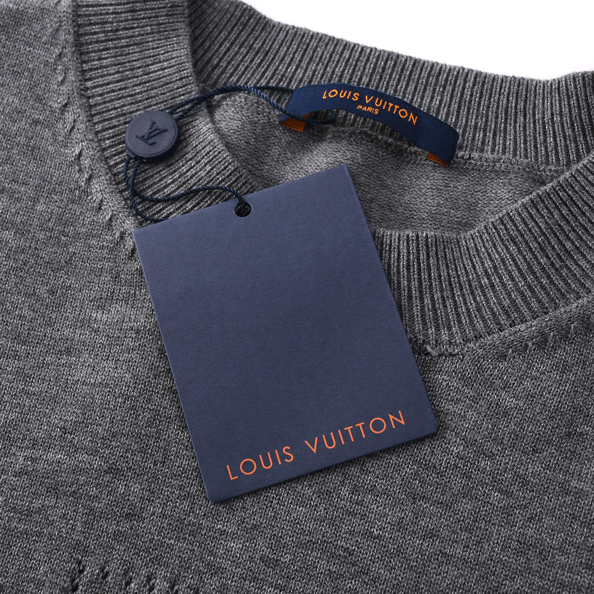 Louis Vuitto*25s早秋新款羊绒镂空工艺毛衣
