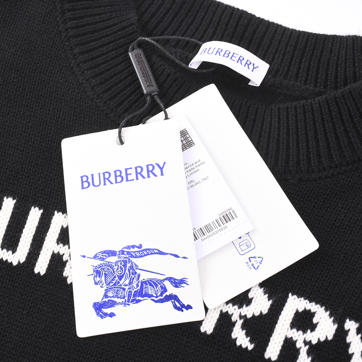 Burberry 巴宝莉 战马山羊绒提花毛衣圆领-High Quatity Cheap Brand wholesale wholesaler seller Clothes Bags handbags Sneakers Top Fashion Clothing Shoes from China Factory Chinese suppliers best Quality Beautiful Price Burberry 巴宝莉 战马山羊绒提花毛衣圆领