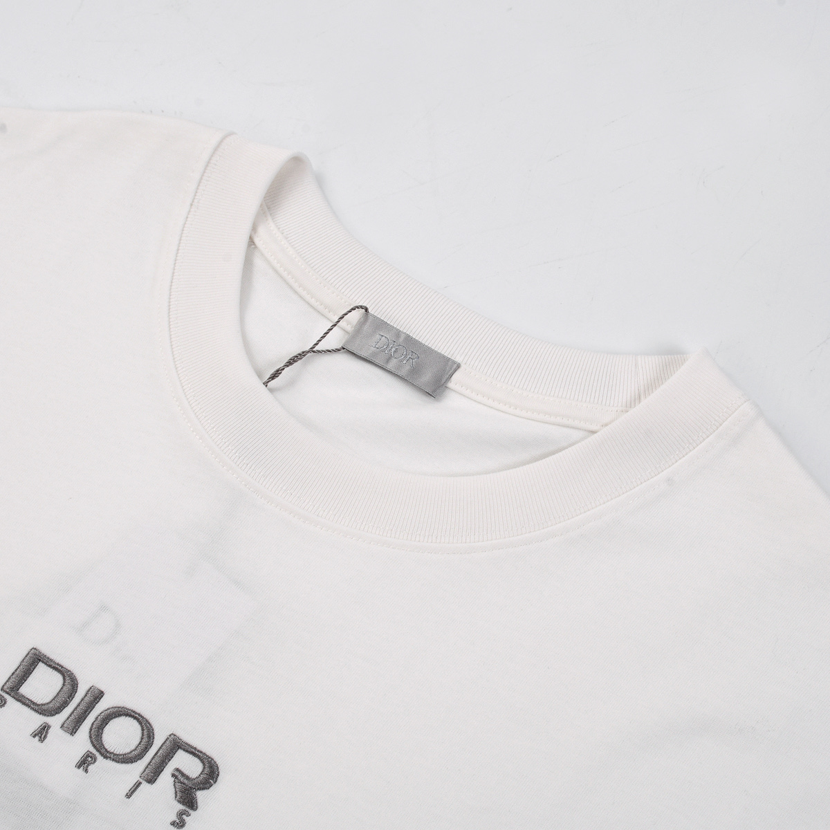 DIOR/迪奥26s 烫图发泡印花标识短袖-Chinese UA Cheap High Quatity Brand Clothes Bags handbags Sneakers wholesale wholesaler seller from China Factory suppliers Fashion Clothing Shoes best Quality Beautiful Price DIOR/迪奥26s 烫图发泡印花标识短袖