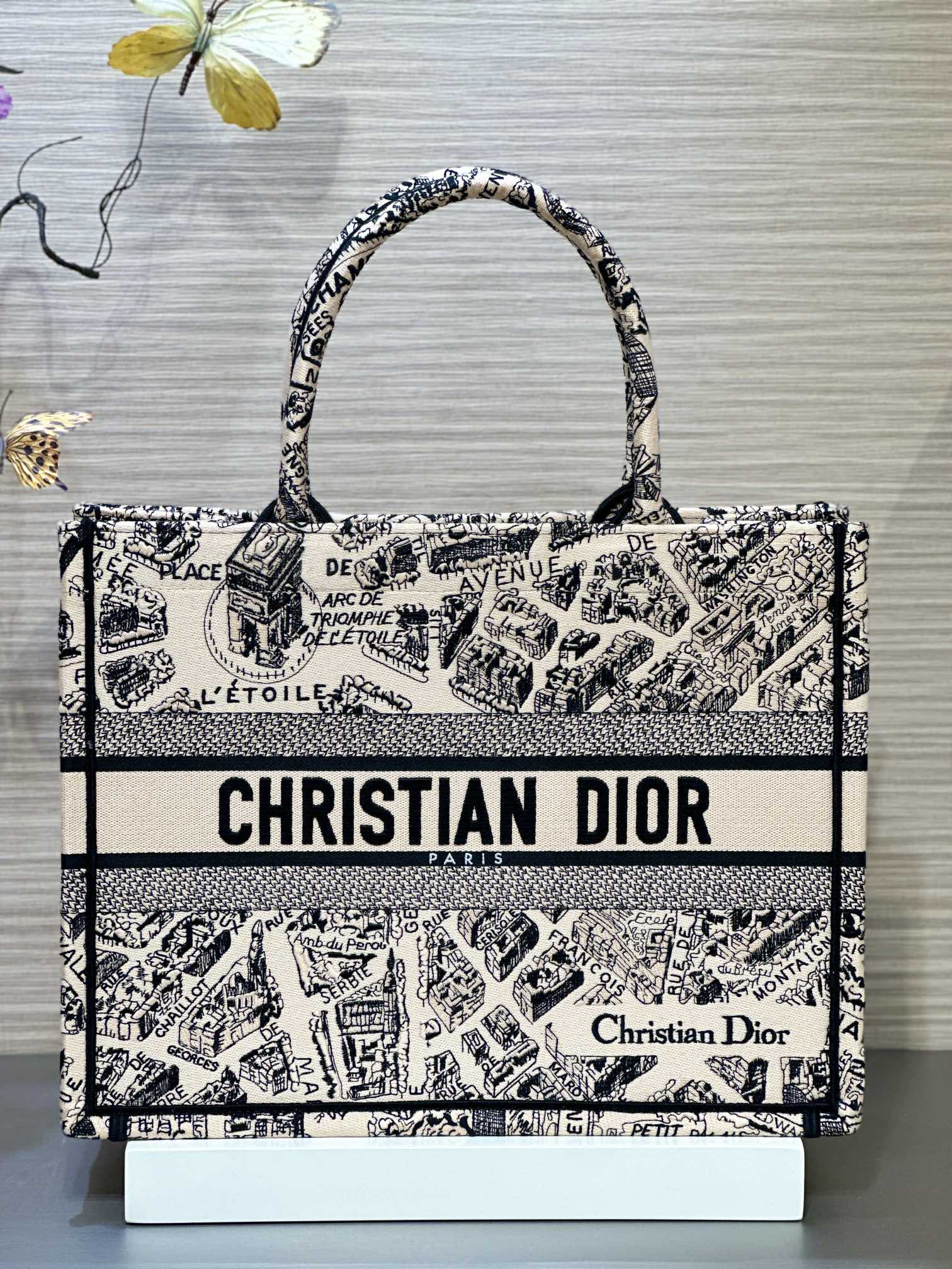 디올 Book Tote 36cm 베이지 토트백 레플리카