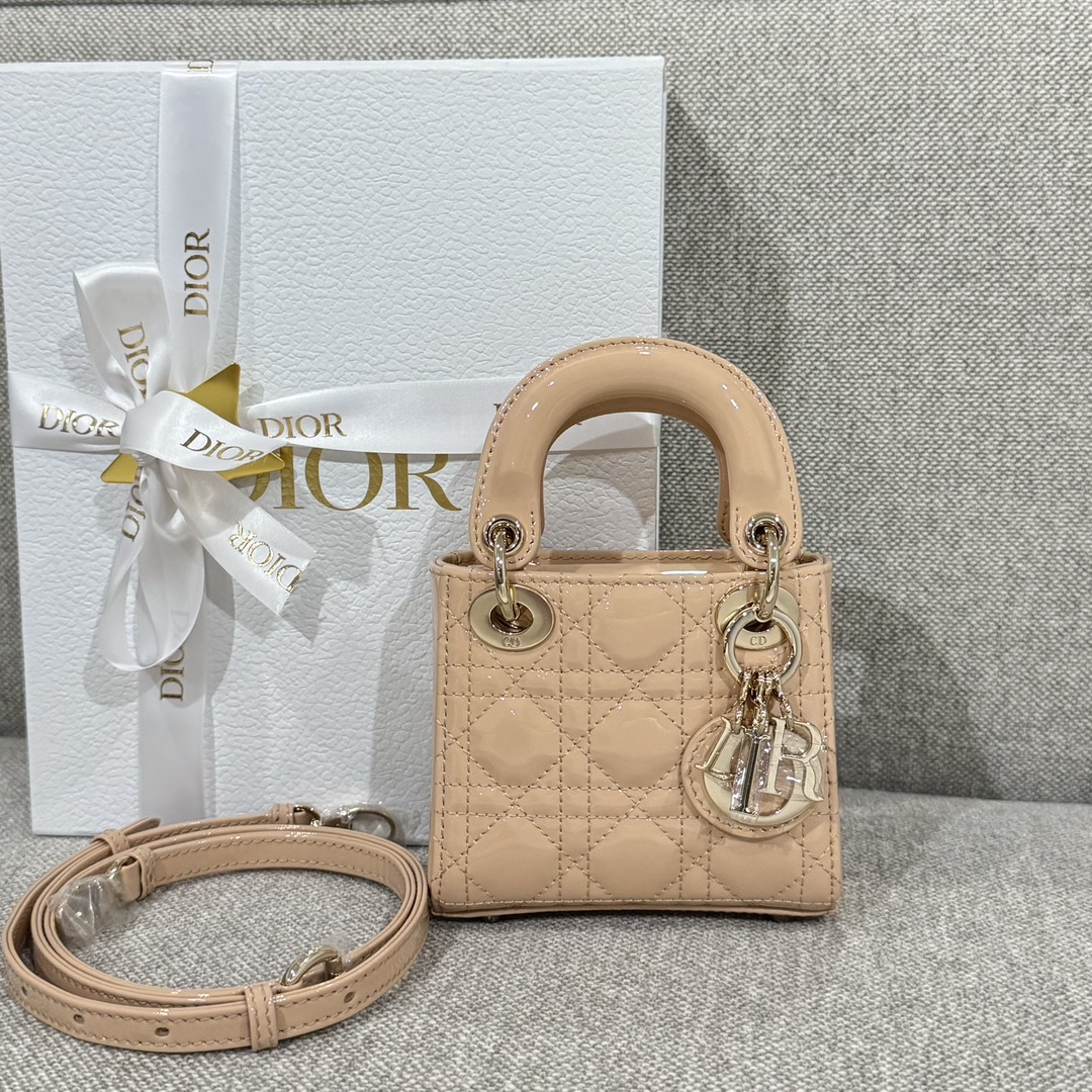 디올 Lady Dior 미니 핑크 백 레플리카