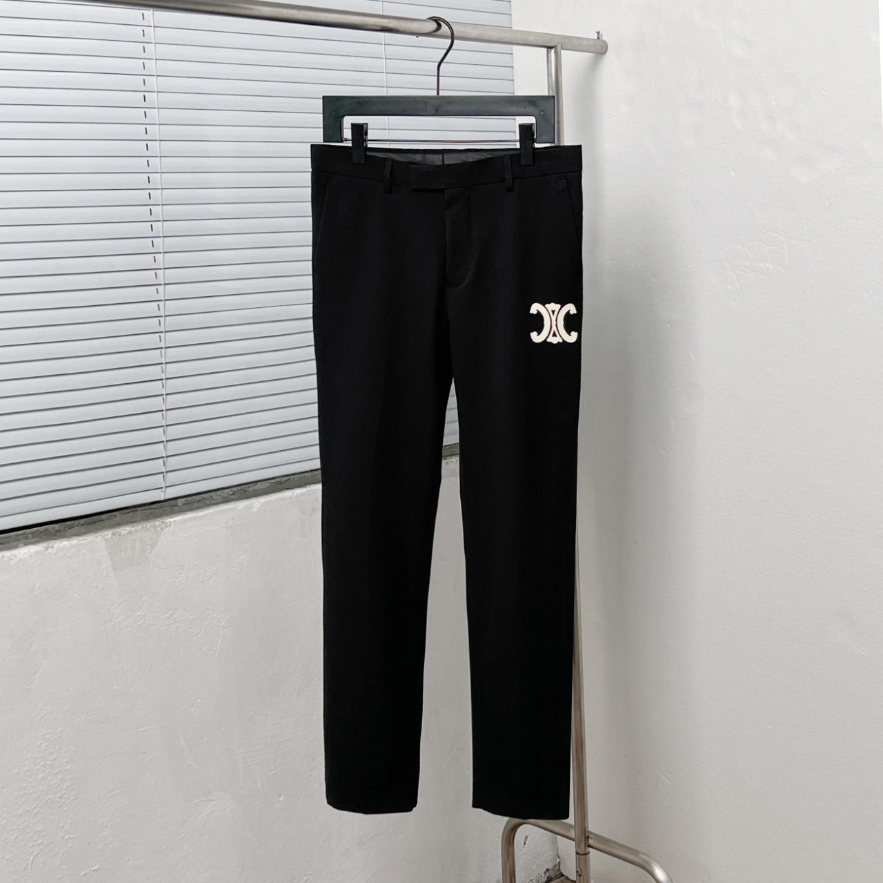 P170 CELIN*/思琳 Pantalón con estampado doble C de Arco de Triunfo. Tallas: 30.31.32.33.34.36.38