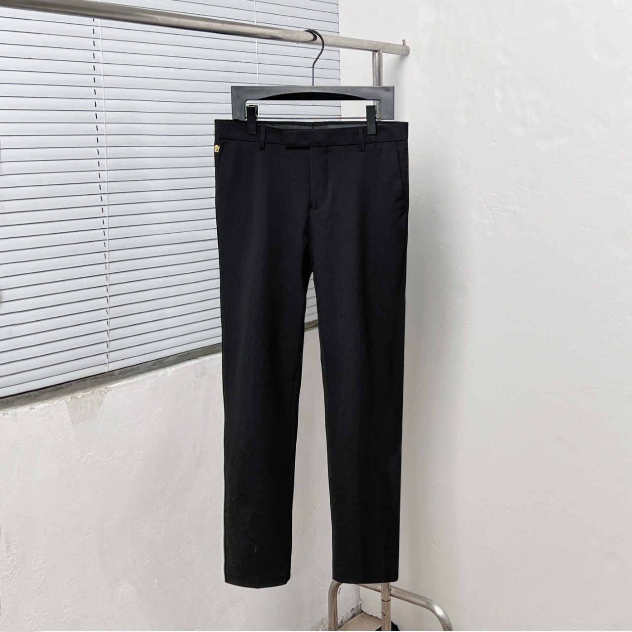 P170 Versac*/Versace Medusa metal accessories trousers Sizes: 30.31.32.33.34.36.38