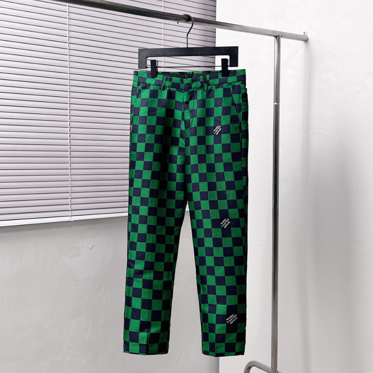 Louis Vuitton Damier Jacquard Weave Trousers - Stylish and Comfortable