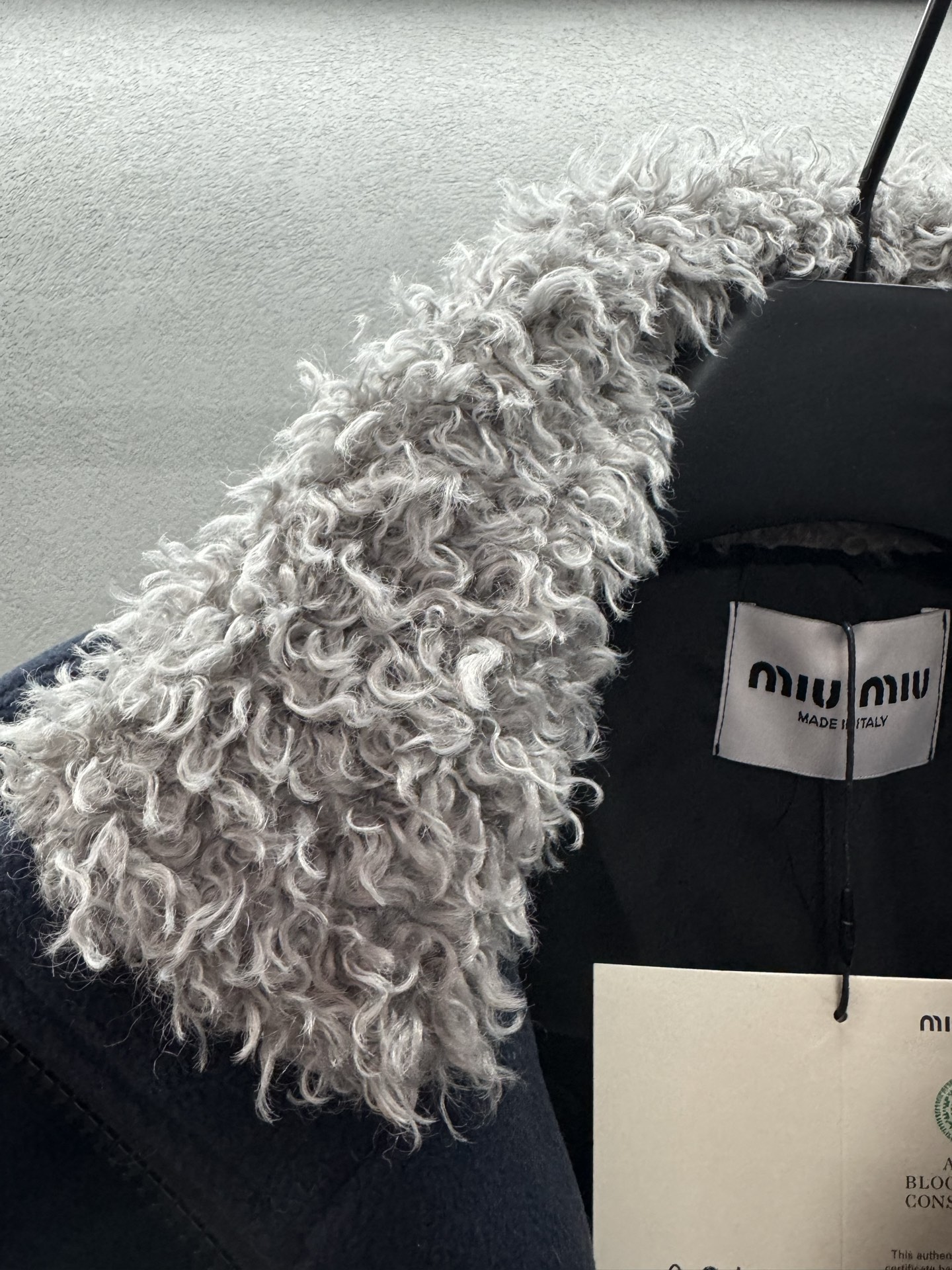 ￼ ❄️2025 Autumn and Winter❄️！MiuMi*，摇粒绒棉服，加厚摇粒绒外套，领口